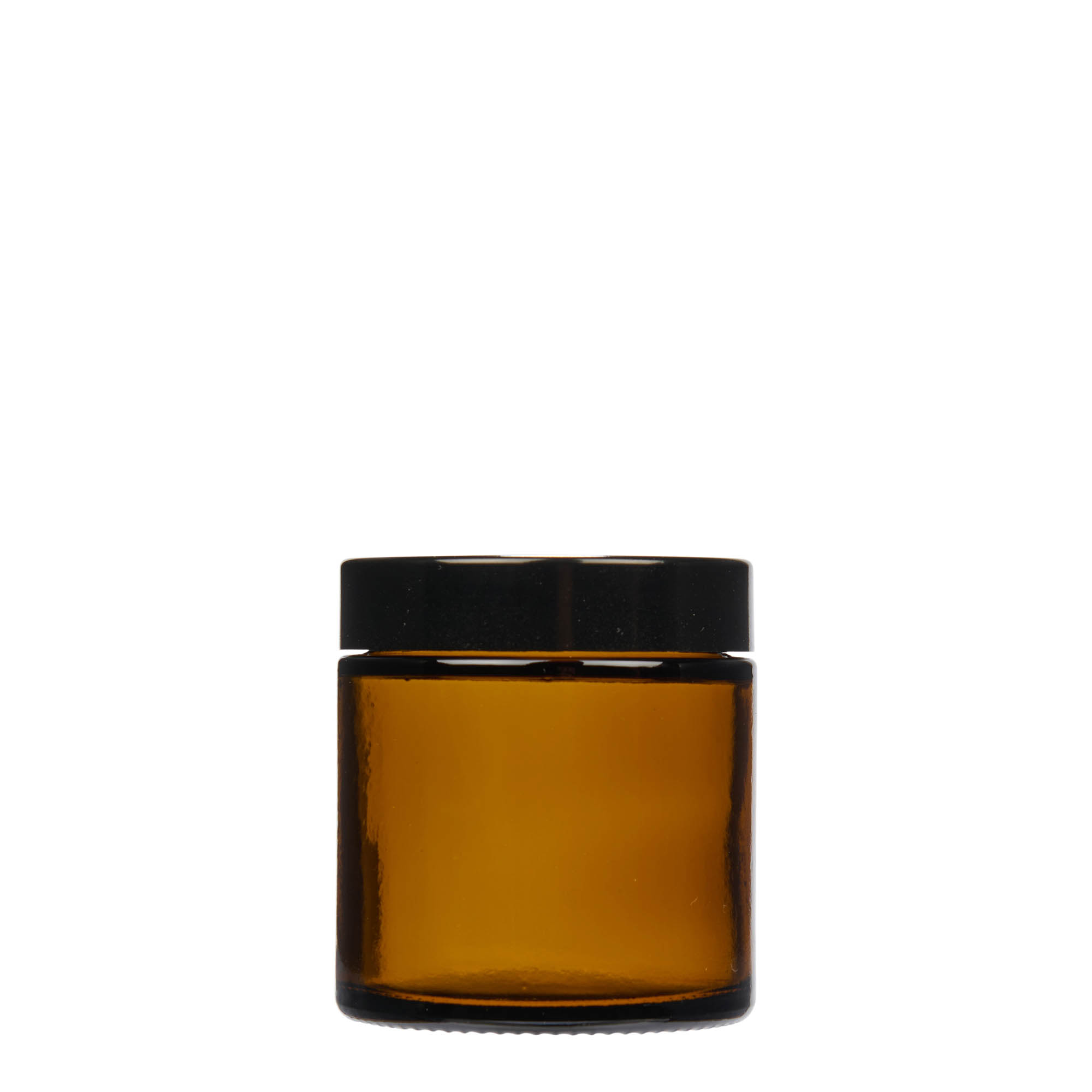 120 ml kozarec 'Brown Line', steklo, rjavo, odprtina: navojni pokrov
