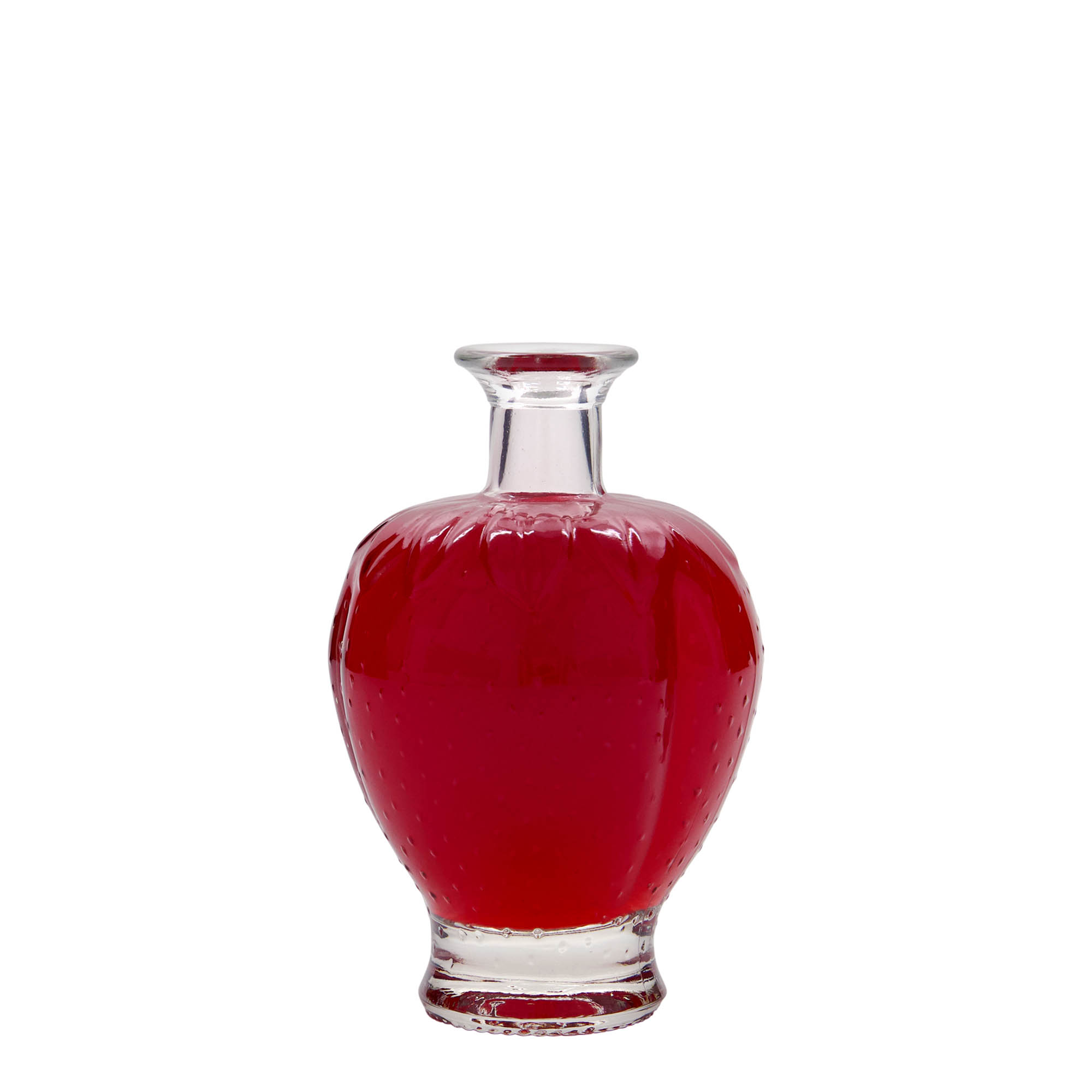 200 ml steklenica iz stekla 'Jagoda', odprtina: plutovina 200 ml steklenica iz stekla 'Jagoda', odprtina: plutovina