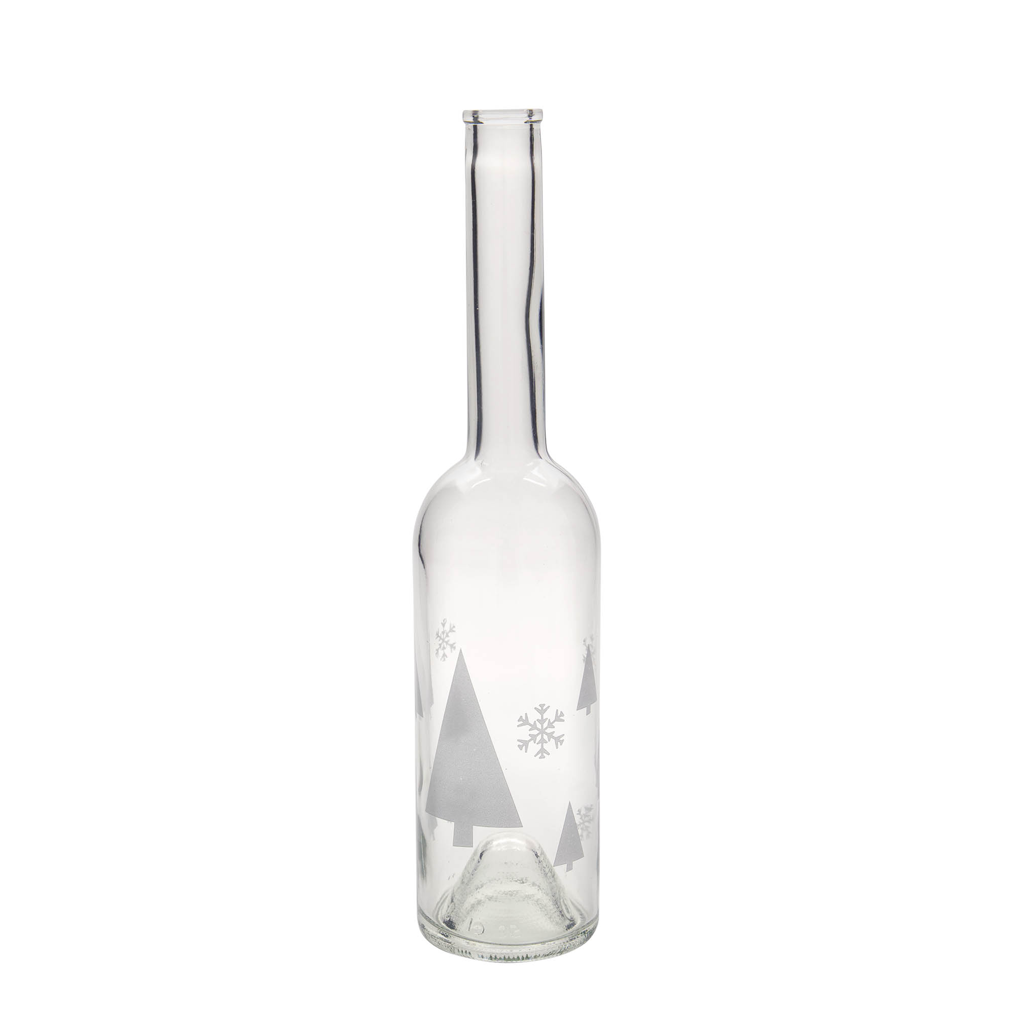 500 ml steklenica 'Opera', motiv: snežinke, odprtina: pluta