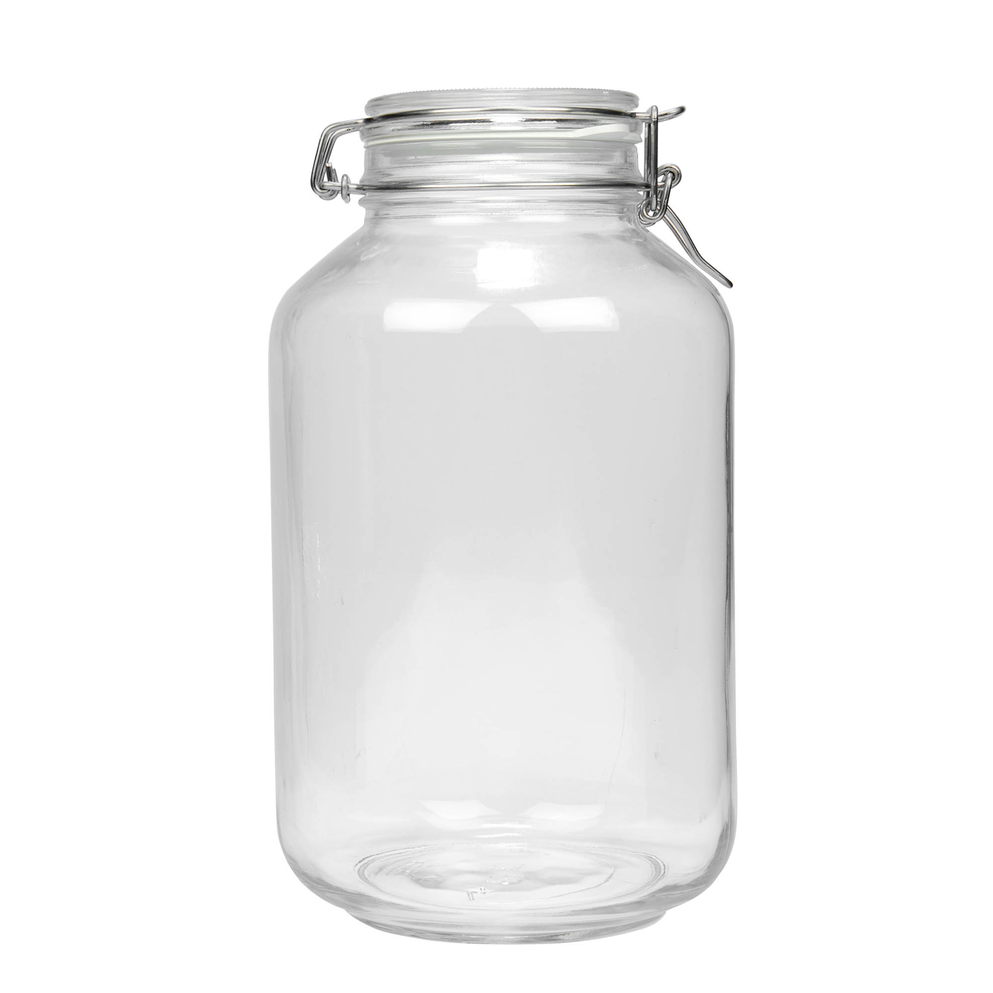 4.000 ml steklenica s kovinskim zaponkom 'Fido', odprtina: kovinski zapončni pokrov
