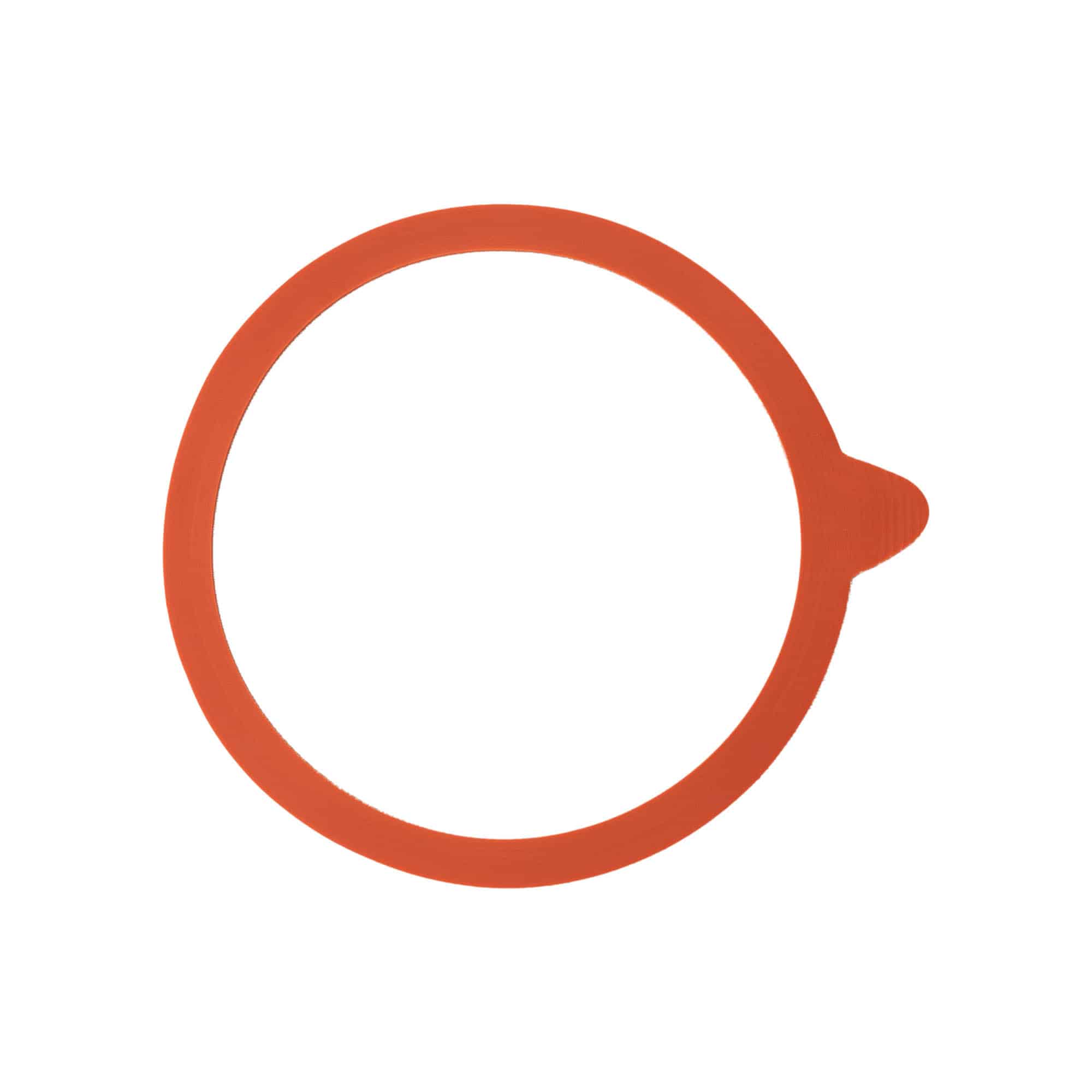 WECK-vročkovalni obroč RR100 #, rdeč, odprtina: okrogla roba