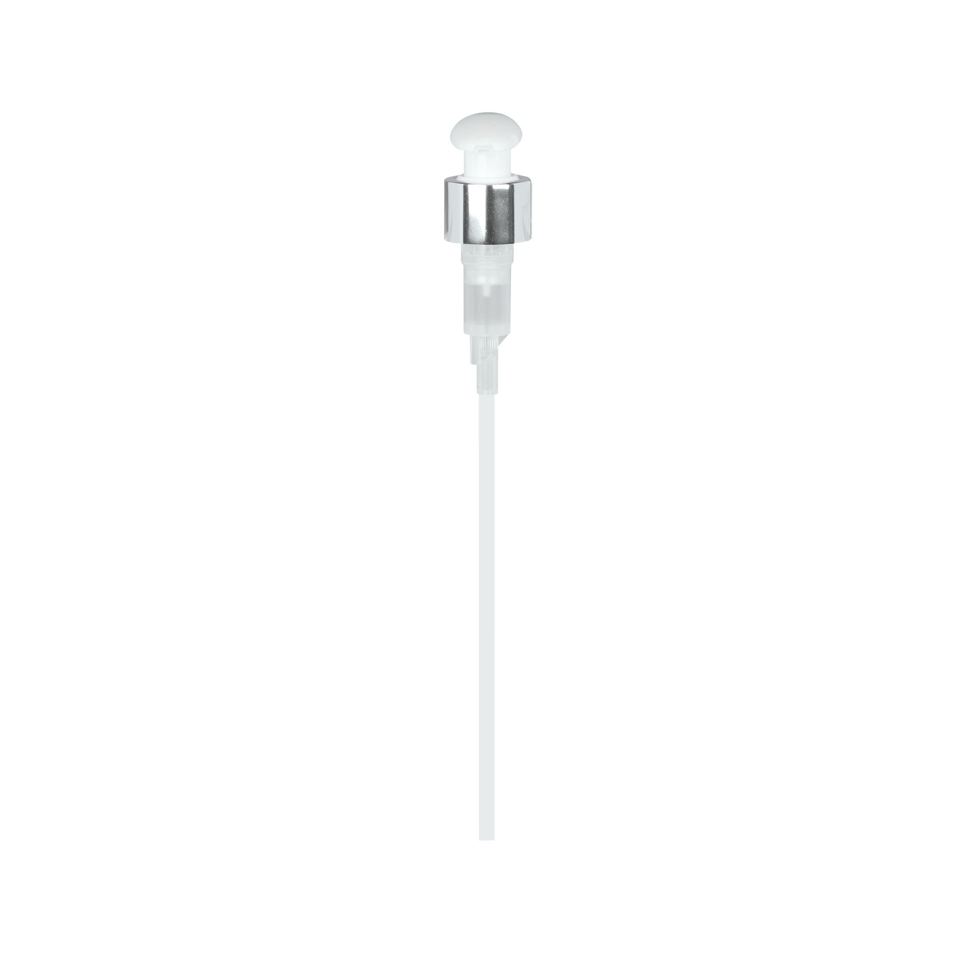 Zaporna črpalka s navojem, PP-plastika, bela, za odprtino: 24/410 Zaporna črpalka s navojem, PP-plastika, bela, za odprtino: 24/410