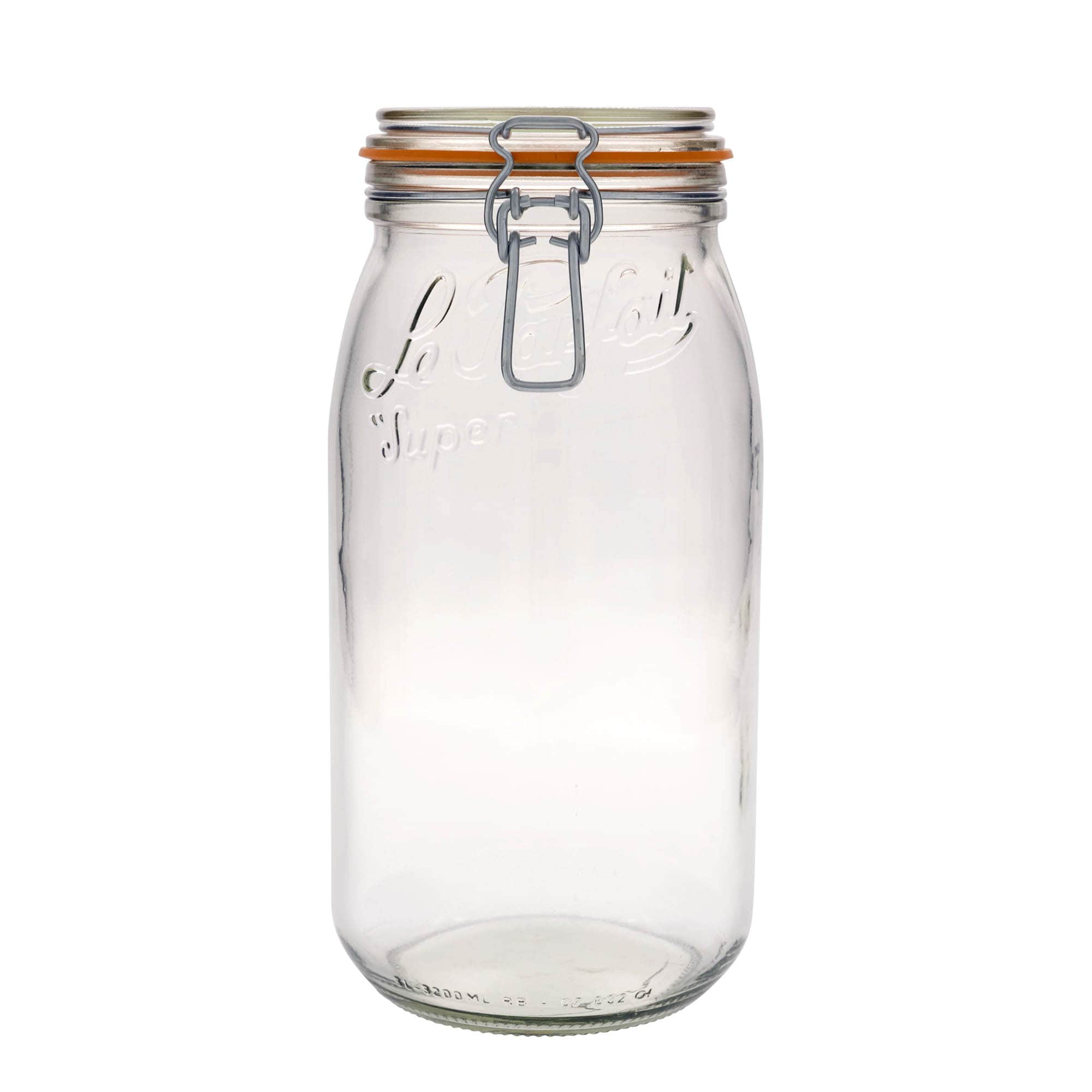 3000 ml kozarec s patentom »Le Parfait Super Bocal«, ustje: zamašek s tesnilom s patentom 3000 ml kozarec s patentom »Le Parfait Super Bocal«, ustje: zamašek s tesnilom s patentom