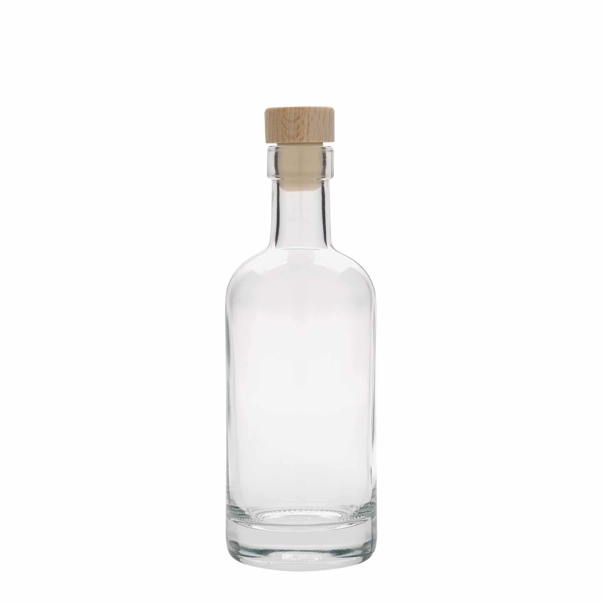 250 ml steklena steklenica »Linea Uno«, ustje: pluta