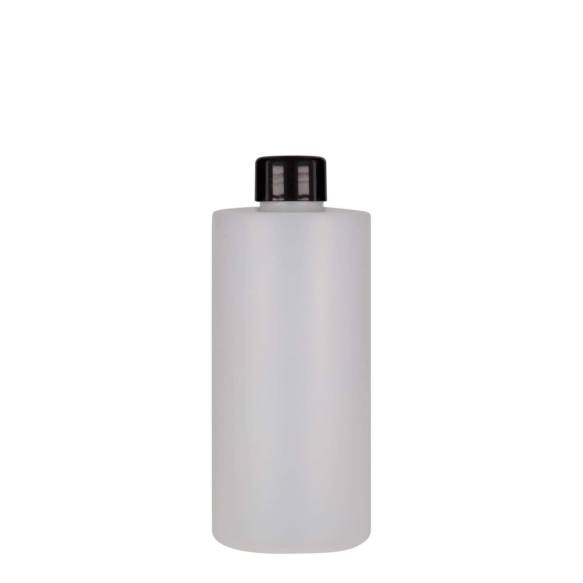 300 ml plastična steklenica »Pipe«, HDPE, bela, ustje: GPI 24/410