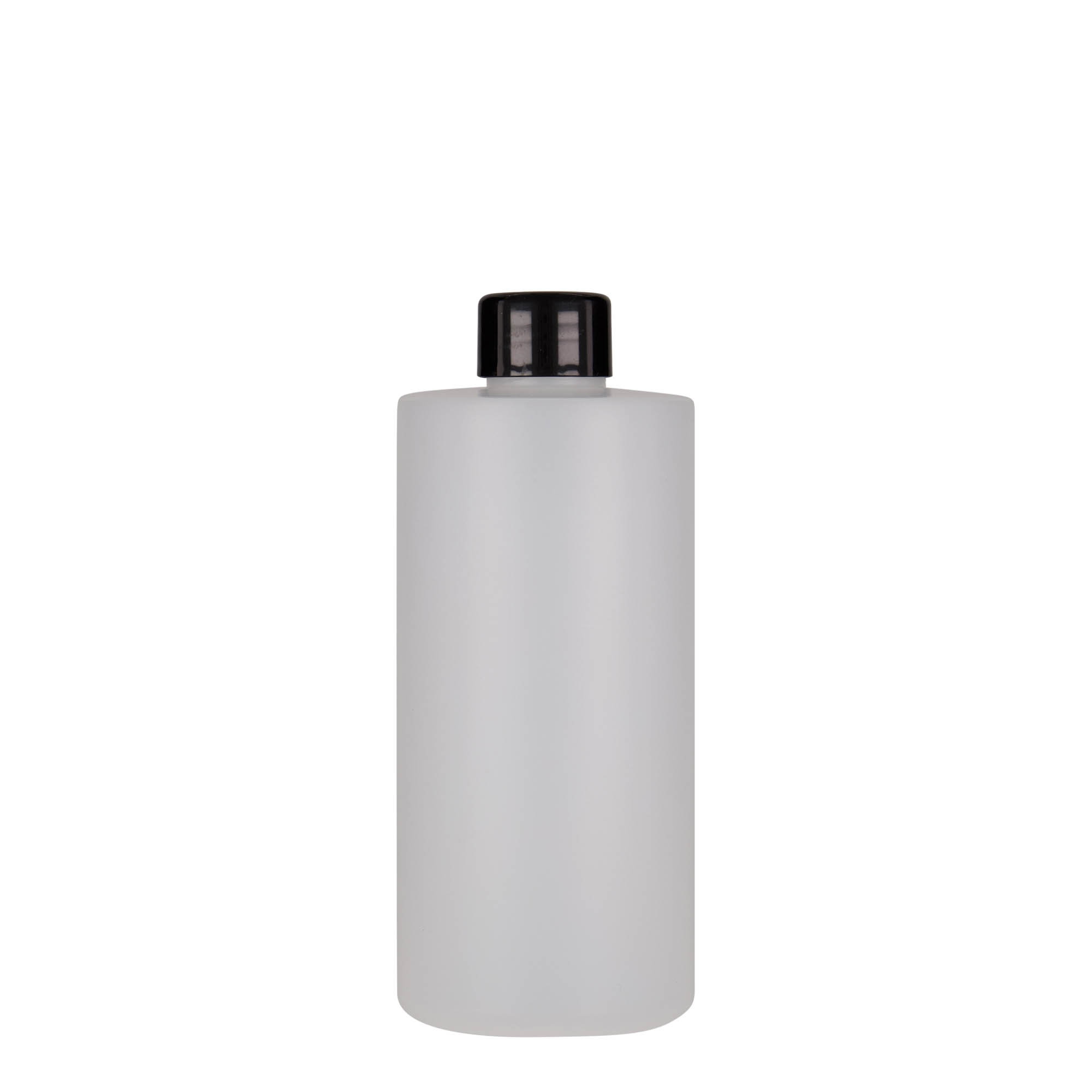 300 ml plastična steklenica 'Pipe', HDPE, bela, odprtina: 24/410