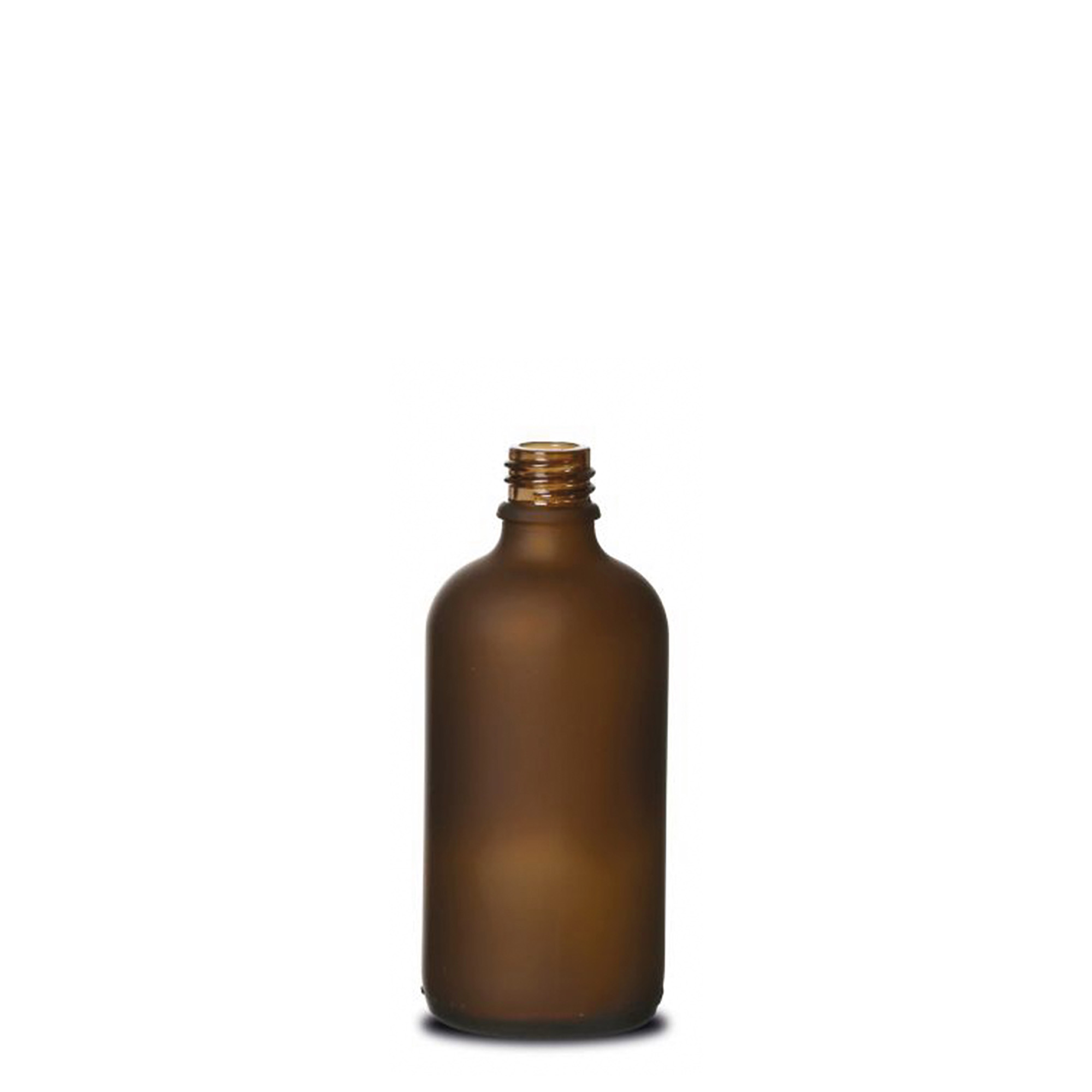 100 ml medicinska steklenička, steklo, rjavo matirano, odprtina: DIN 18 100 ml medicinska steklenička, steklo, rjavo matirano, odprtina: DIN 18