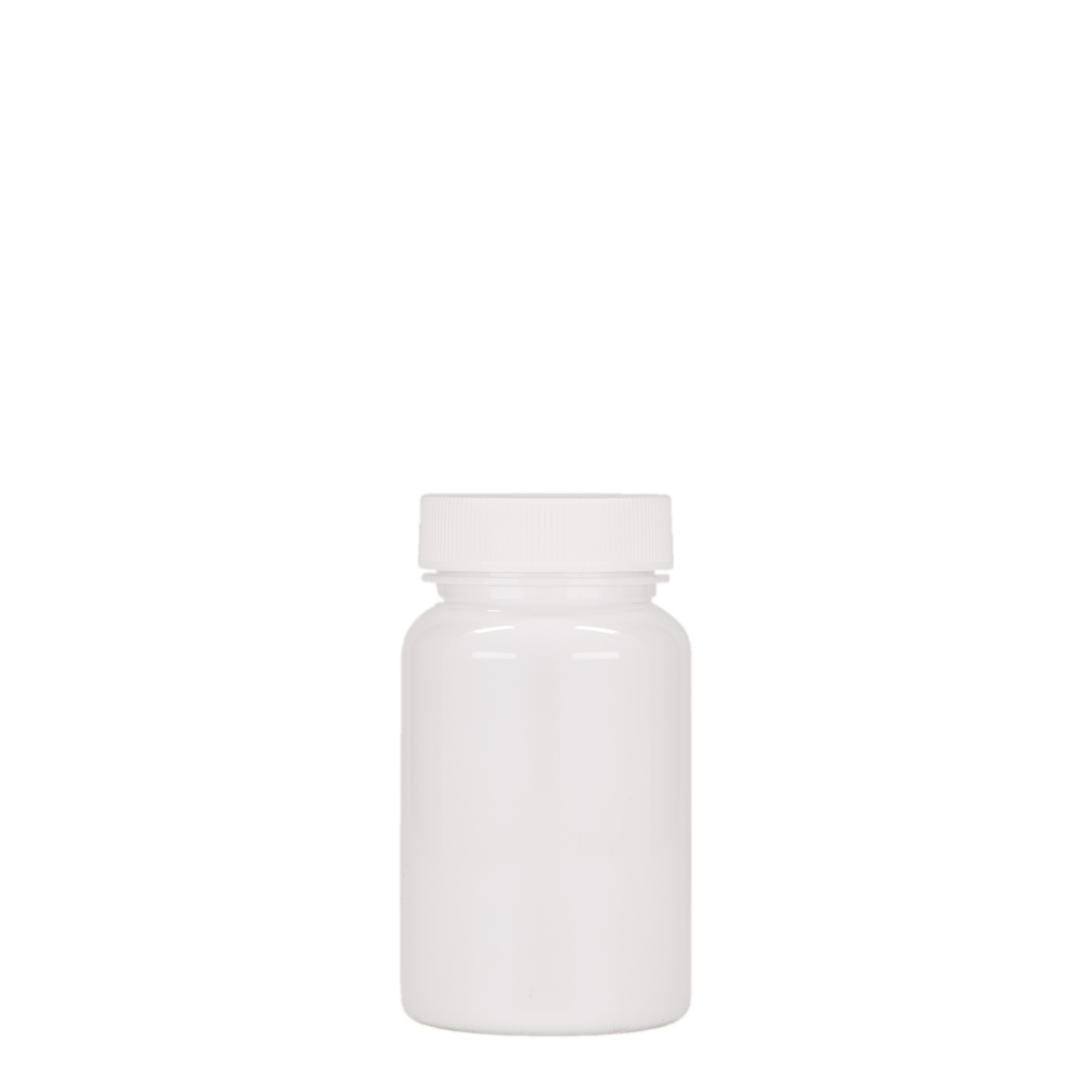 75 ml pakirna posodica PET, plastika, bela, ustje: GPI 38/400