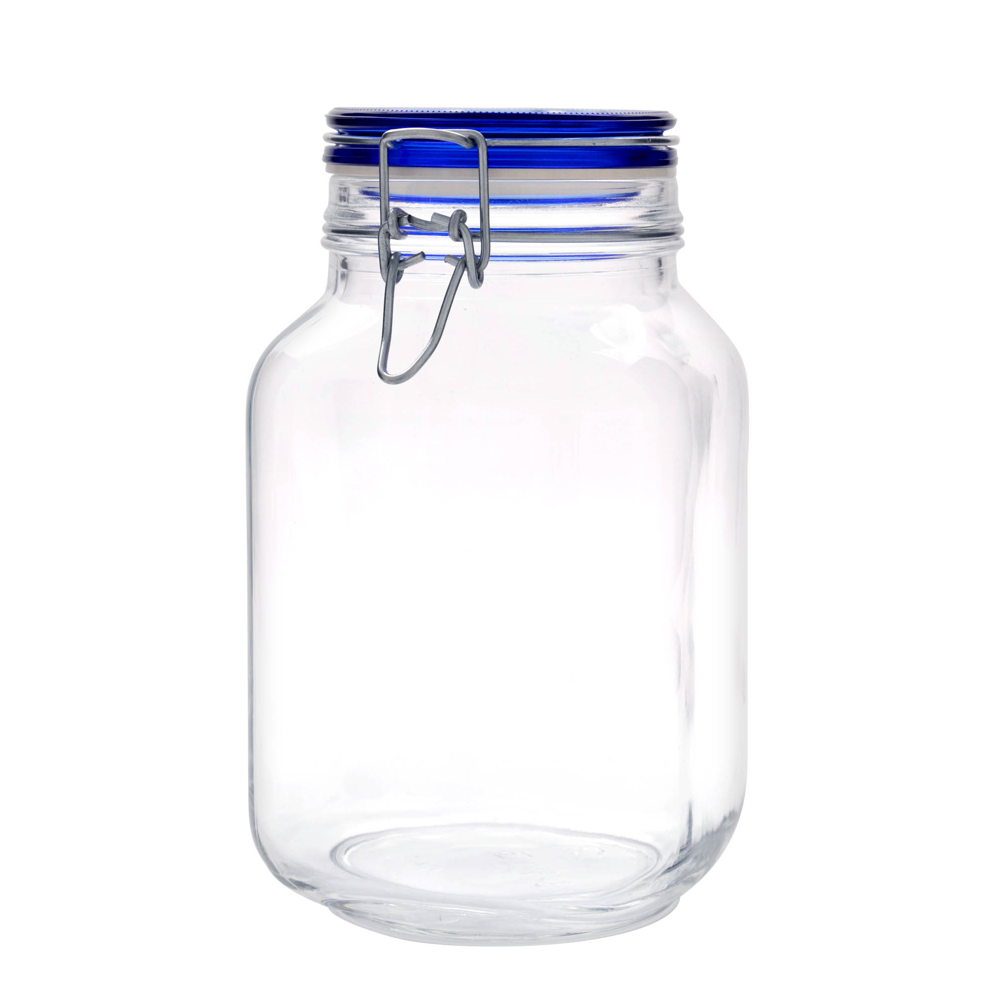 2.000 ml steklenica s kovinskim zaponkom 'Fido' modri pokrov, kvadratna, odprtina: kovinski zapončni pokrov 2.000 ml steklenica s kovinskim zaponkom 'Fido' modri pokrov, kvadratna, odprtina: kovinski zapončni pokrov