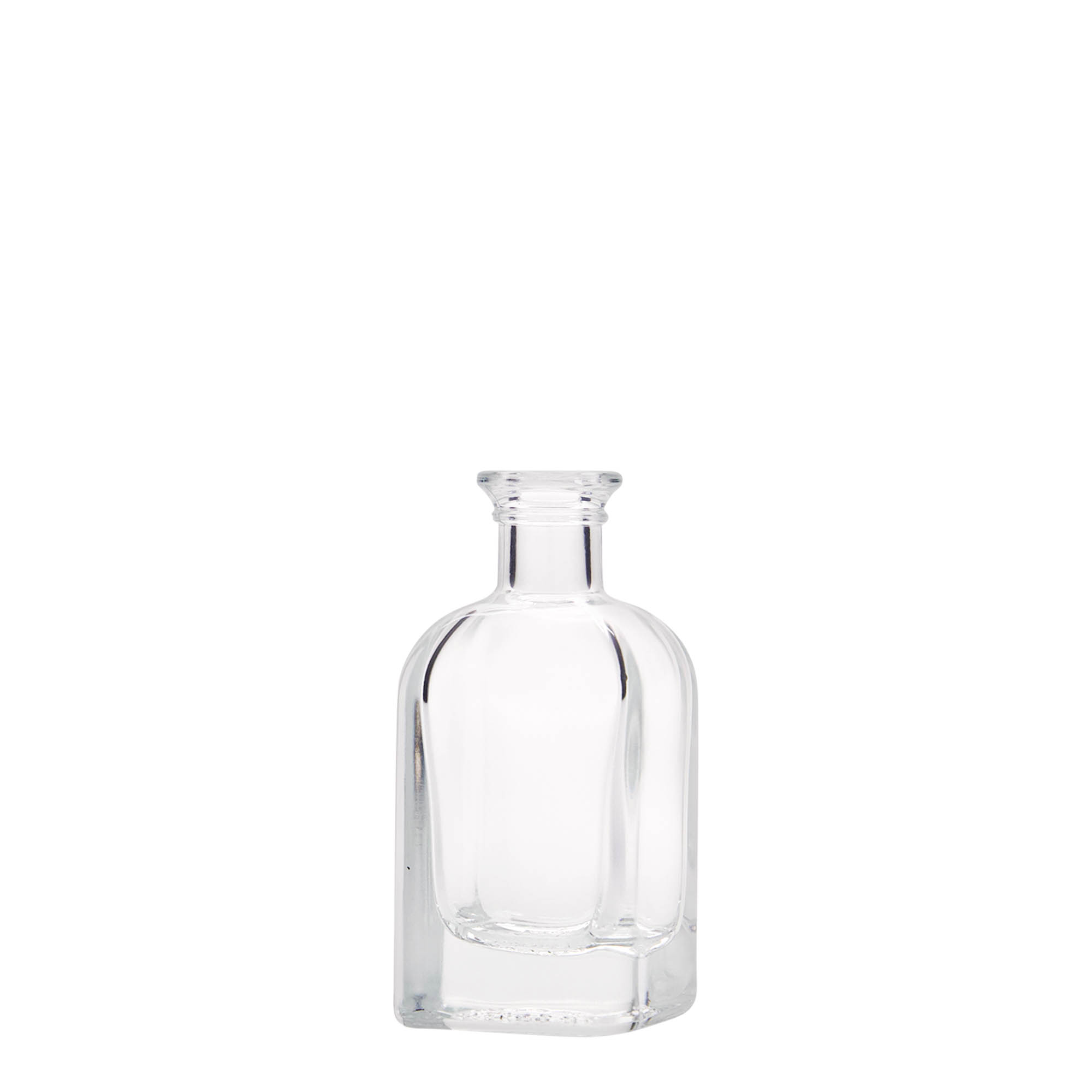 40 ml steklenička Apotheker Carré, kvadratna, odprtina: pluta