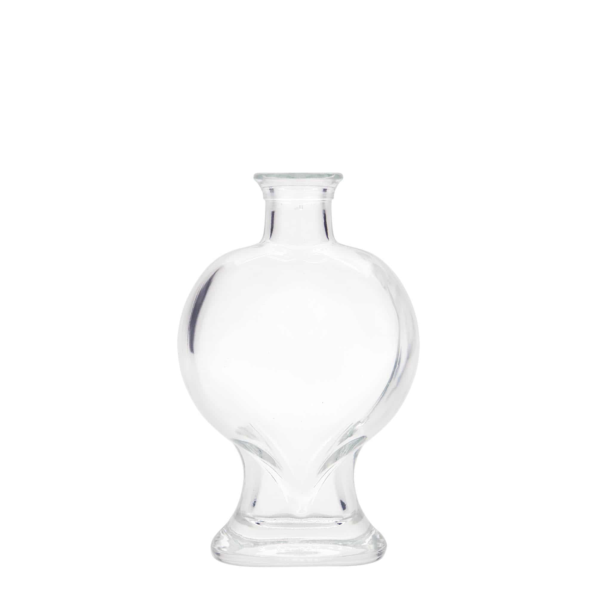 200 ml steklena steklenica »Srce«, ustje: pluta 200 ml steklena steklenica »Srce«, ustje: pluta