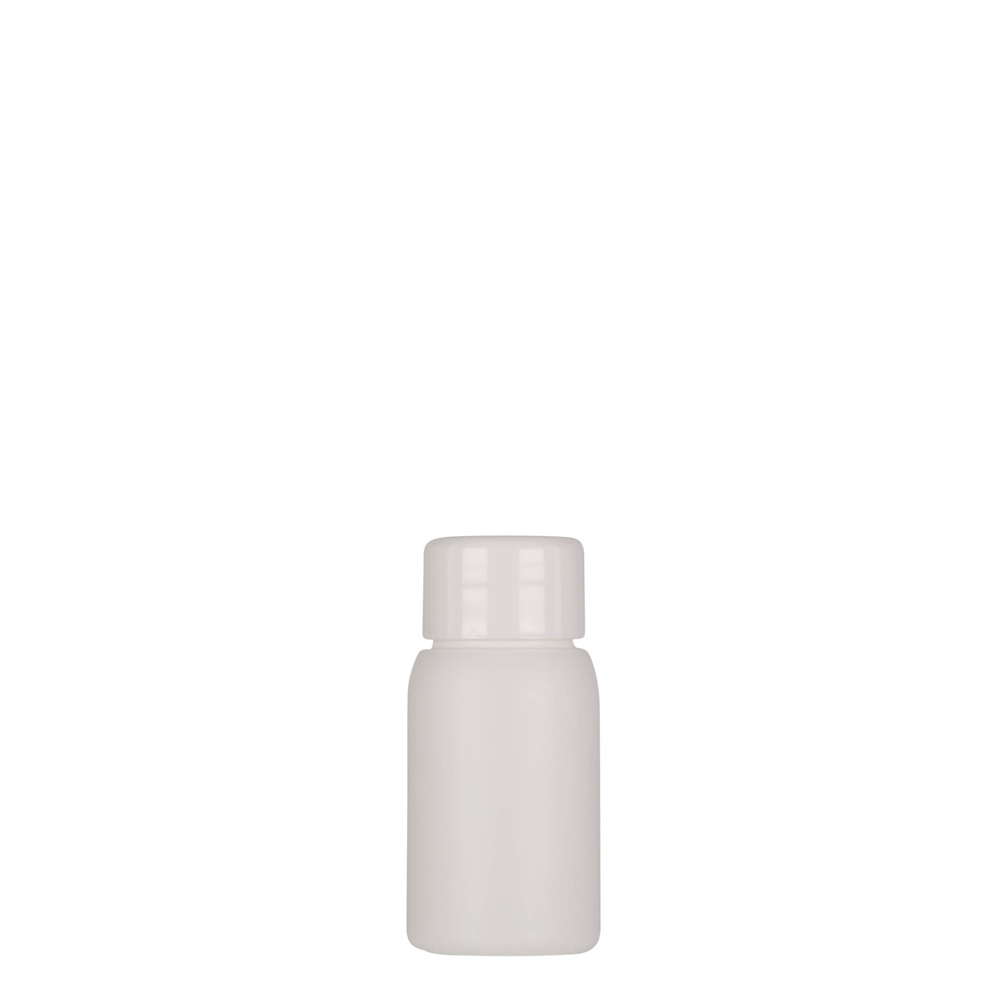 30 ml plastična steklenička 'Tuffy', HDPE, bela, odprtina: 24/410