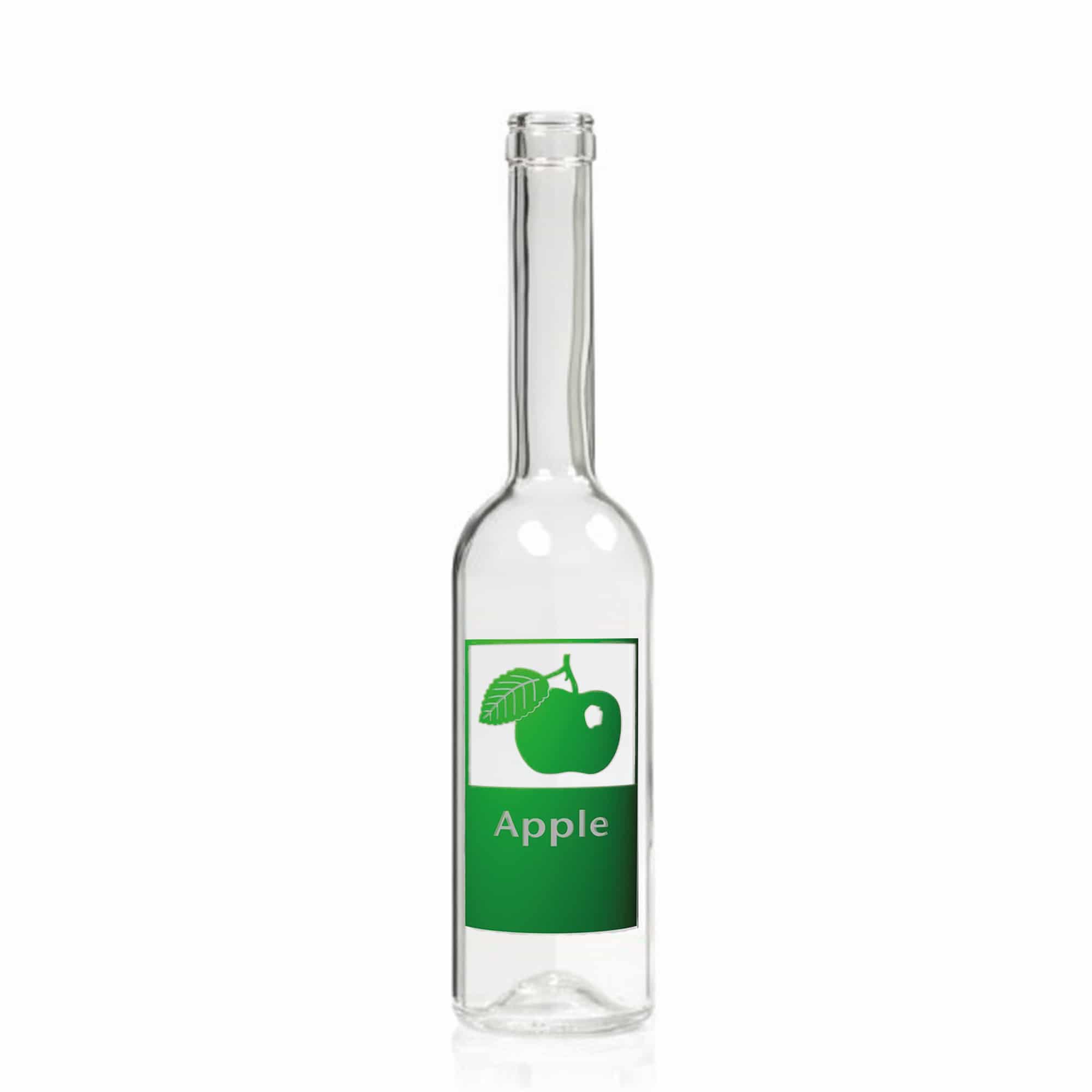 500 ml steklenica 'Opera', motiv: jabolko, odprtina: plutovina