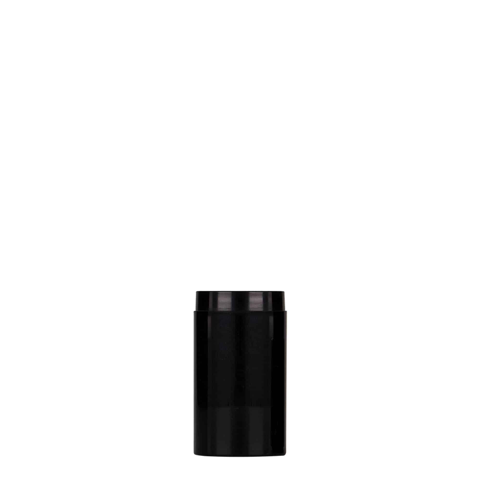 15 ml brezzračni dozirnik »Micro«, plastika PP, črna