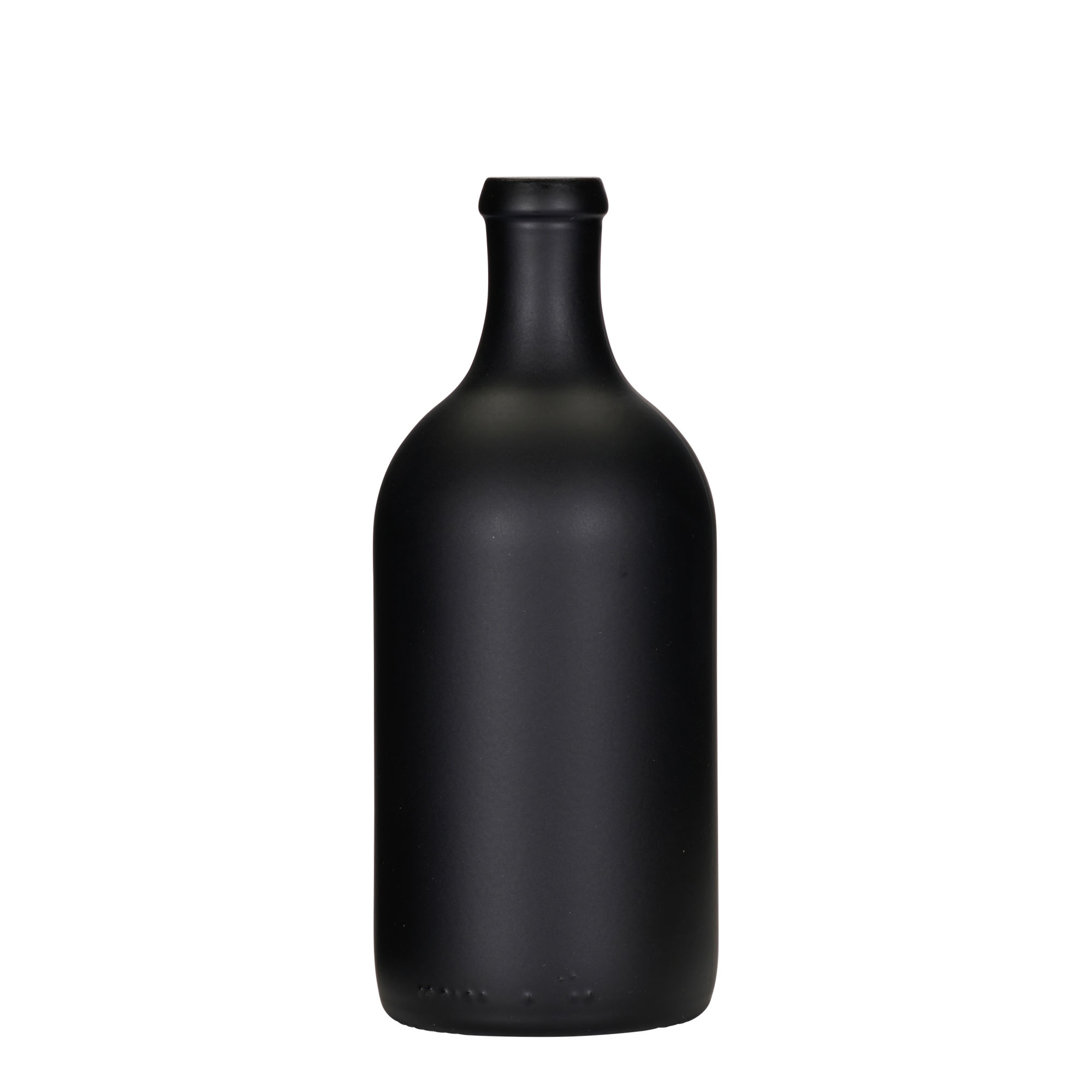500 ml steklenica 'Ginevra Leggera', črna, odprtina: pluta 500 ml steklenica 'Ginevra Leggera', črna, odprtina: pluta