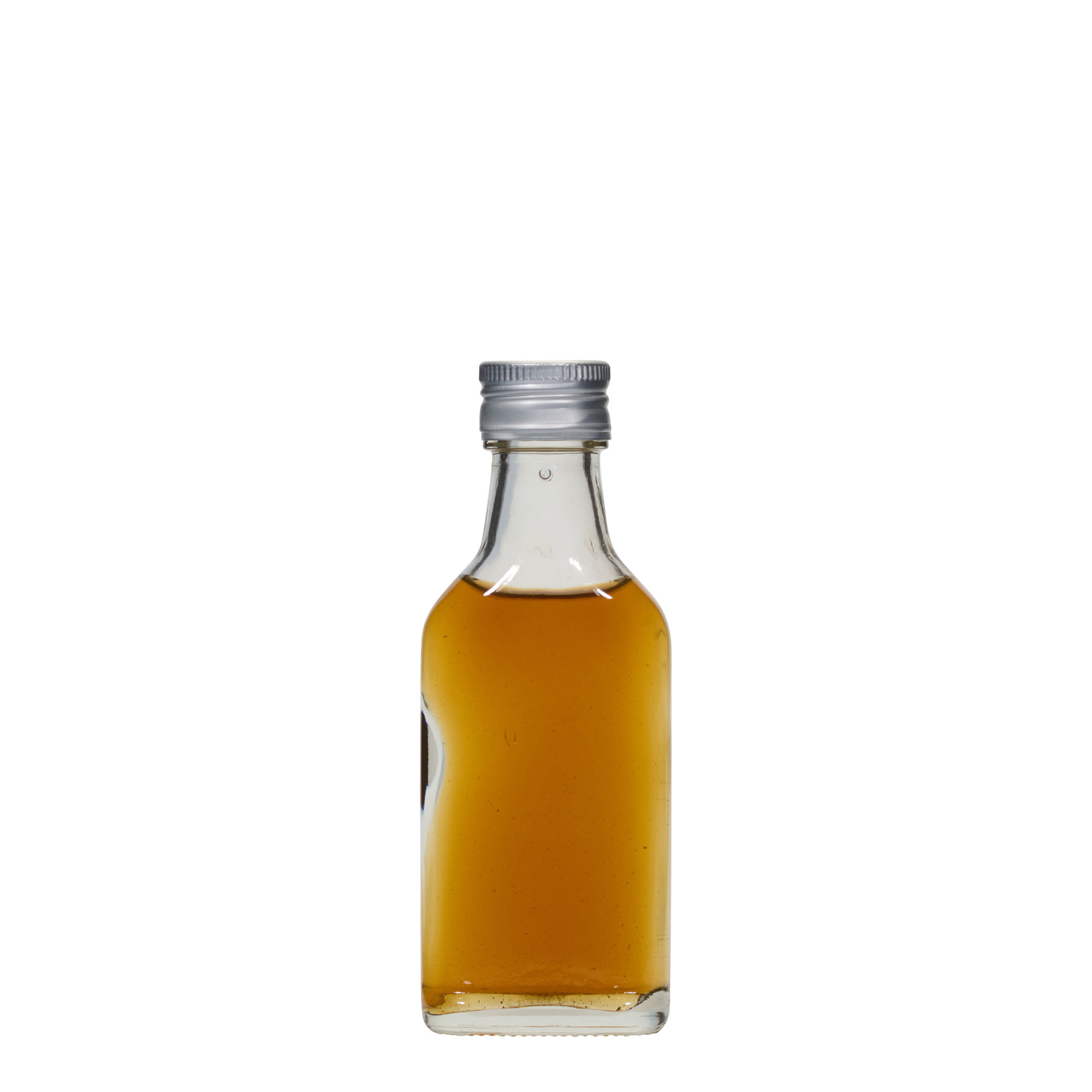 40 ml žepna steklenička, pravokotna, odprtina: PP 22 40 ml žepna steklenička, pravokotna, odprtina: PP 22