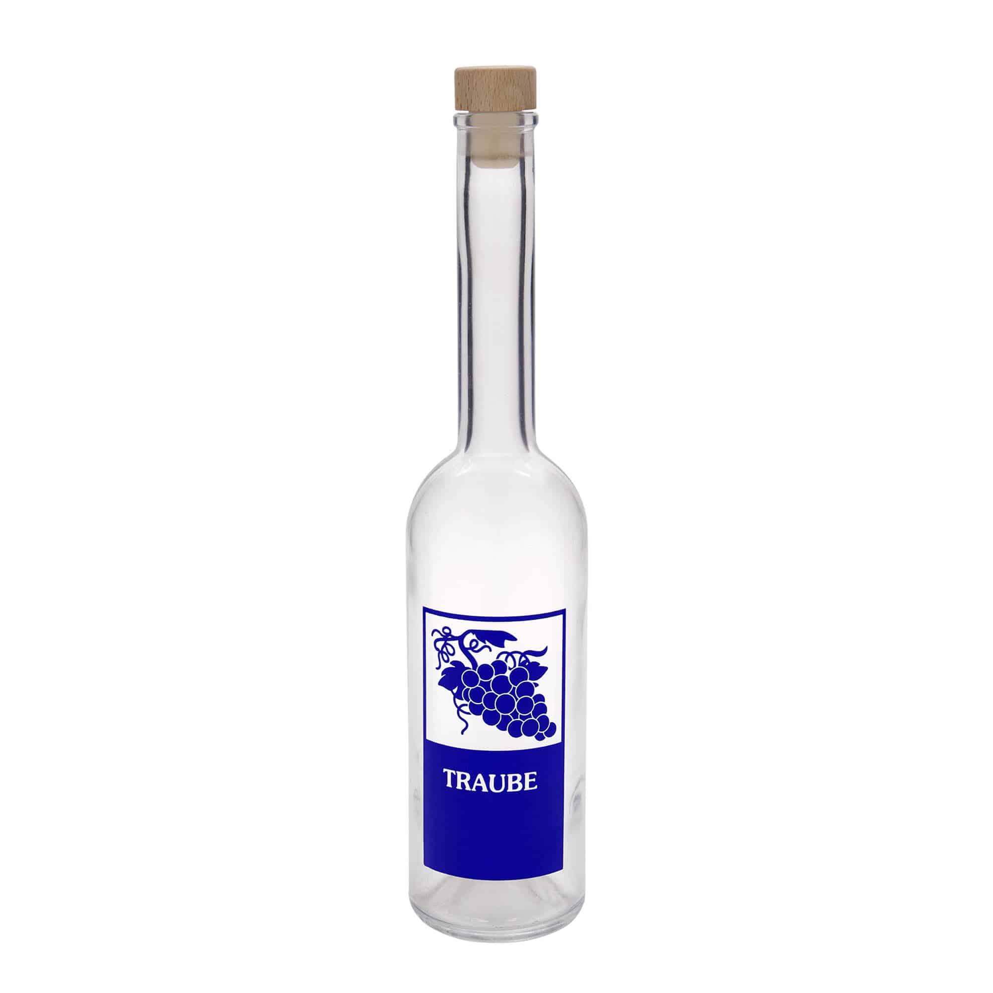 500 ml steklena steklenica »Opera«, motiv: grozd, ustje: pluta