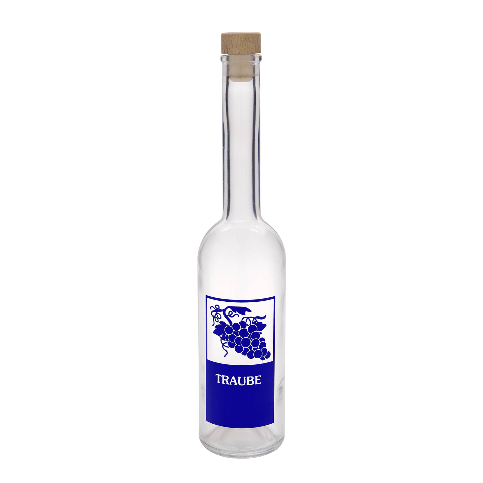 500 ml steklenica 'Opera', motiv: grozdje, odprtina: pluta