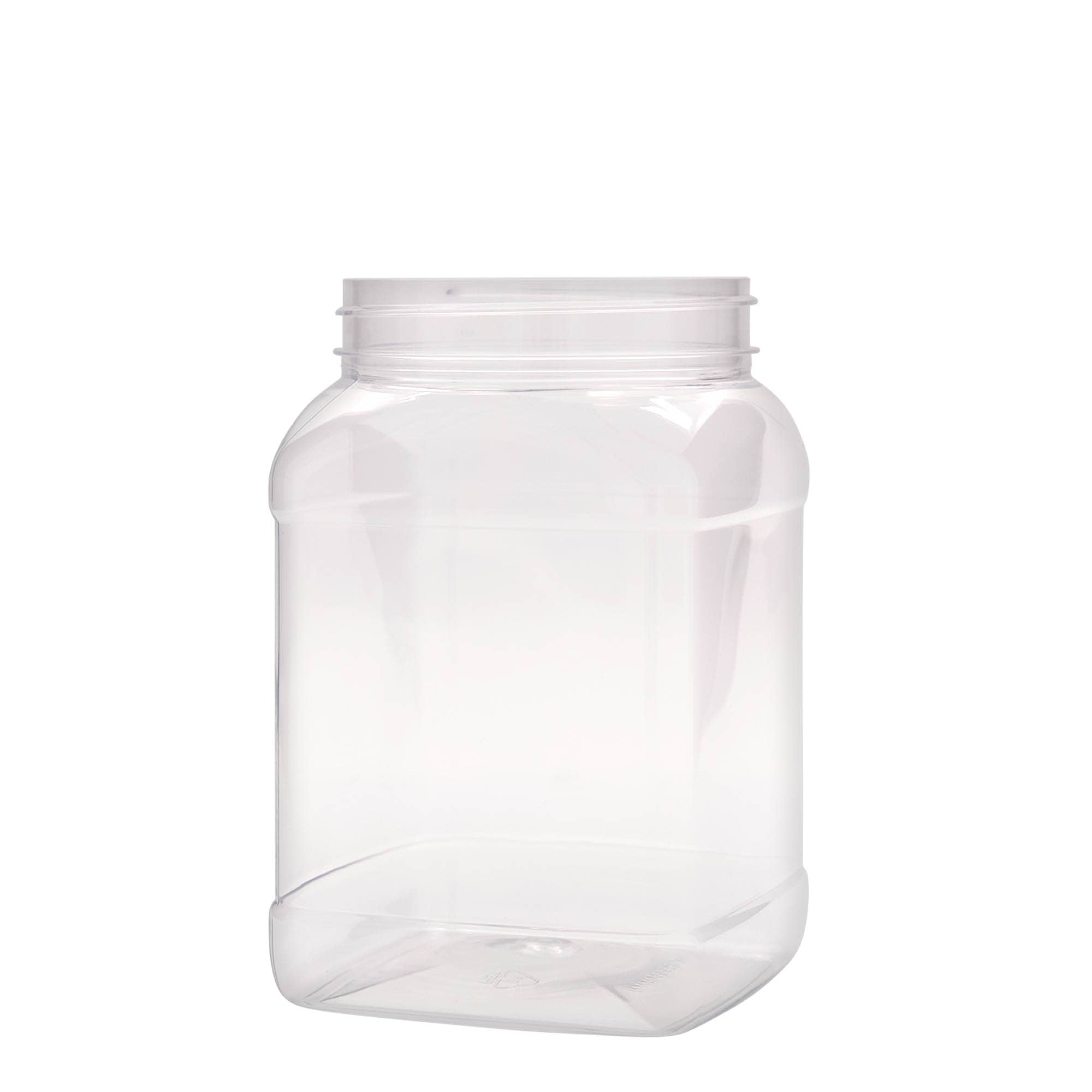 1500 ml posoda PET »Dana«, kvadratna, plastika, ustje: 100/400 1500 ml posoda PET »Dana«, kvadratna, plastika, ustje: 100/400