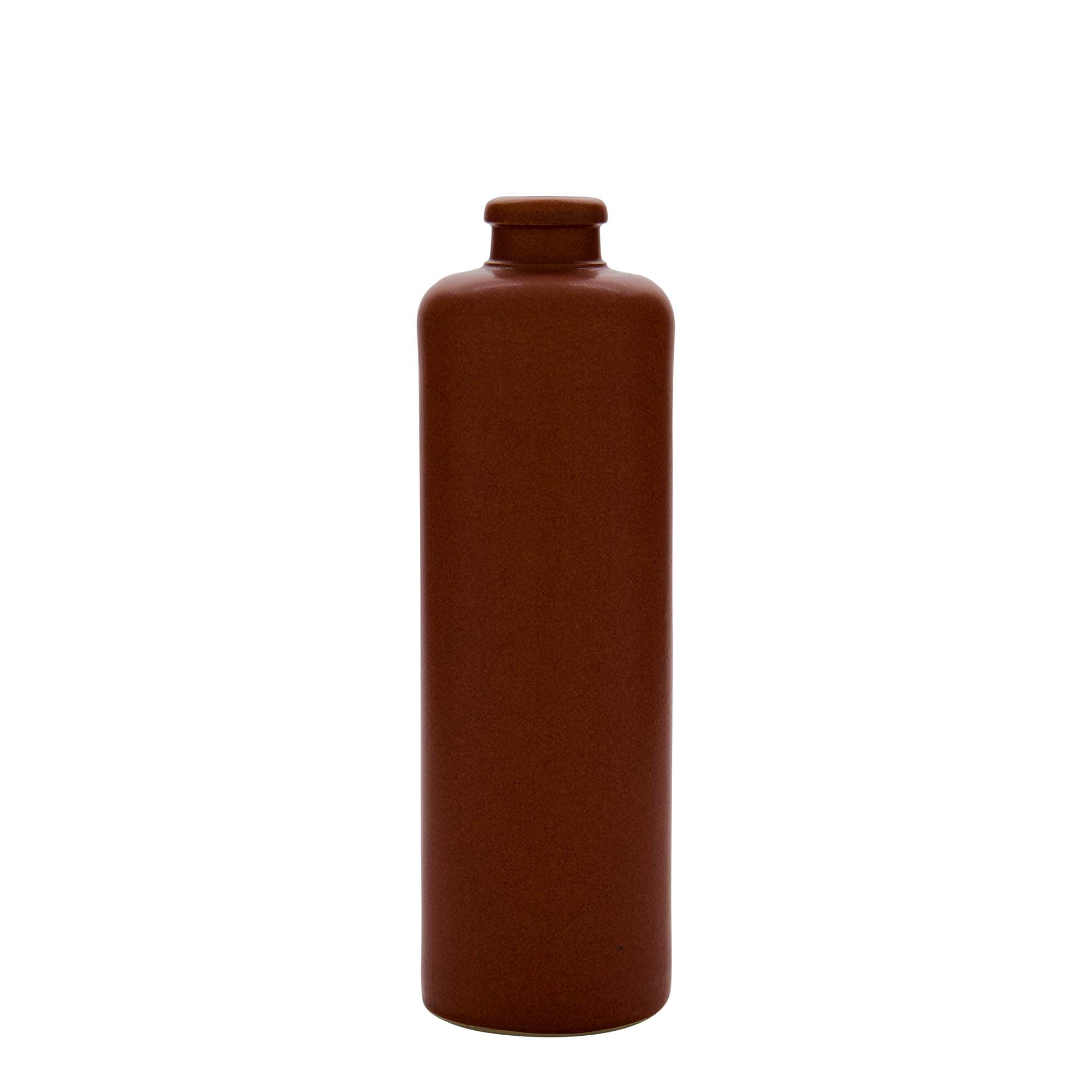 500 ml glineni vrč, kamnina, rdeče-rjava, odprtina: pluta