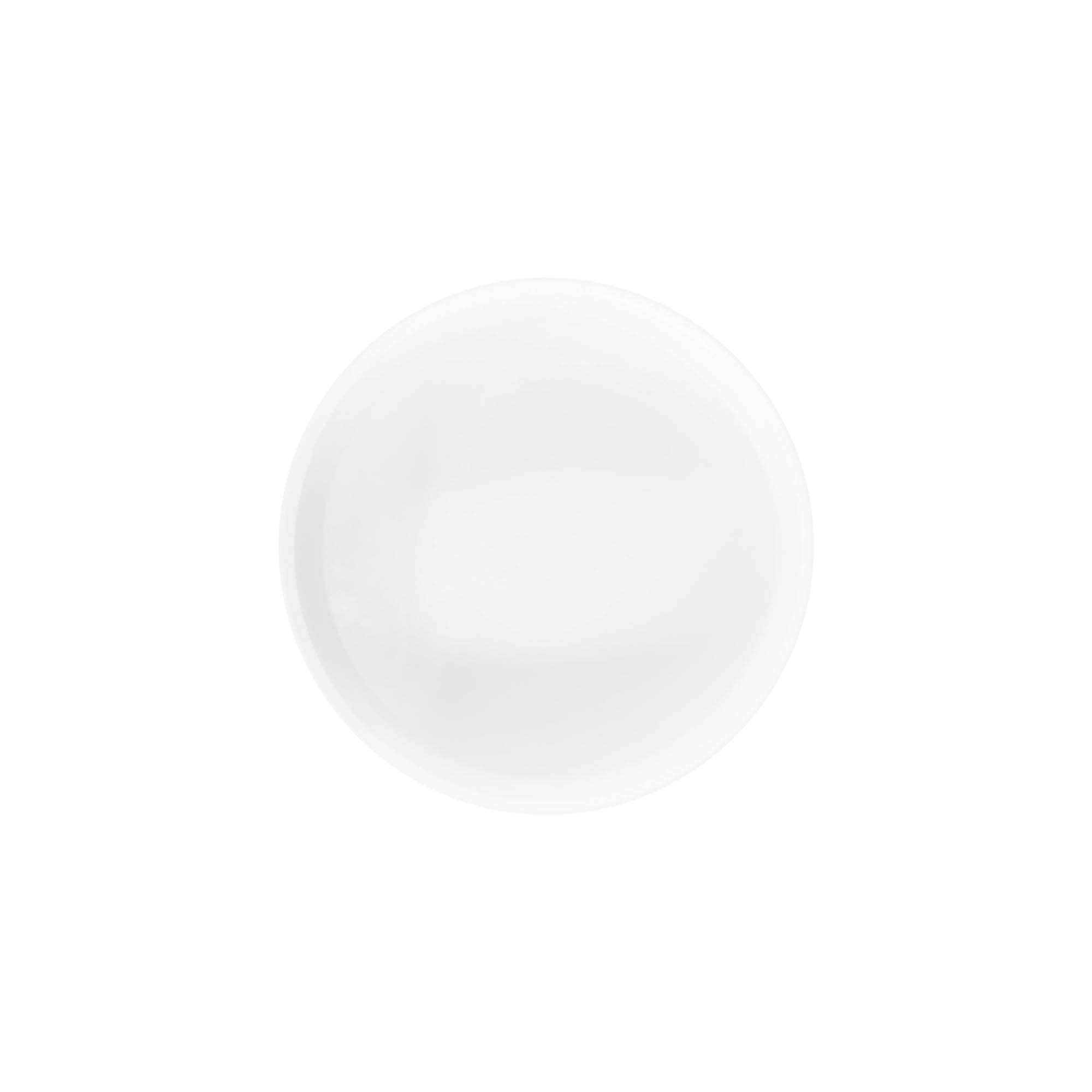 Zavrtni pokrov 'White Line' 125 ml, PP-plastika, bel