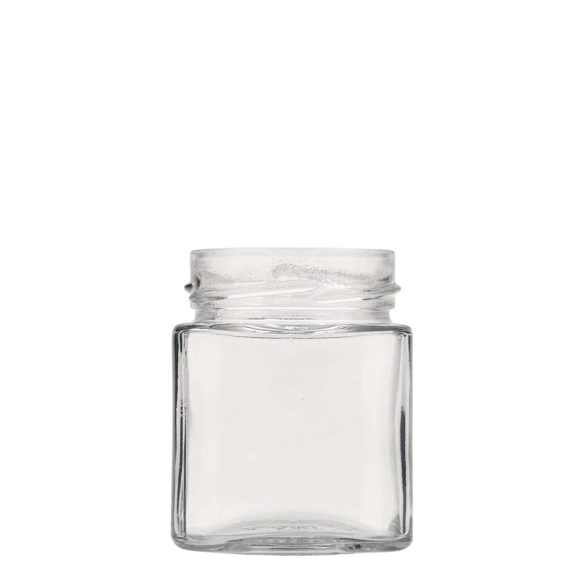 212 ml štirikotni kozarec 'Ikarus', odprtina: Deep-Twist-Off (DTO 63)