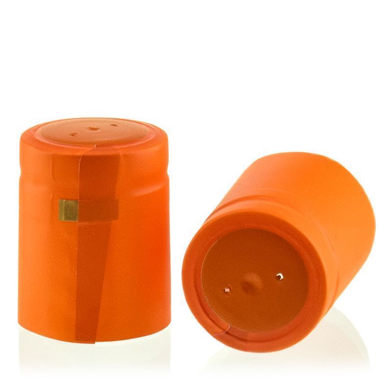 Skrčljiva kapsula 32×41, plastika PVC, oranžna