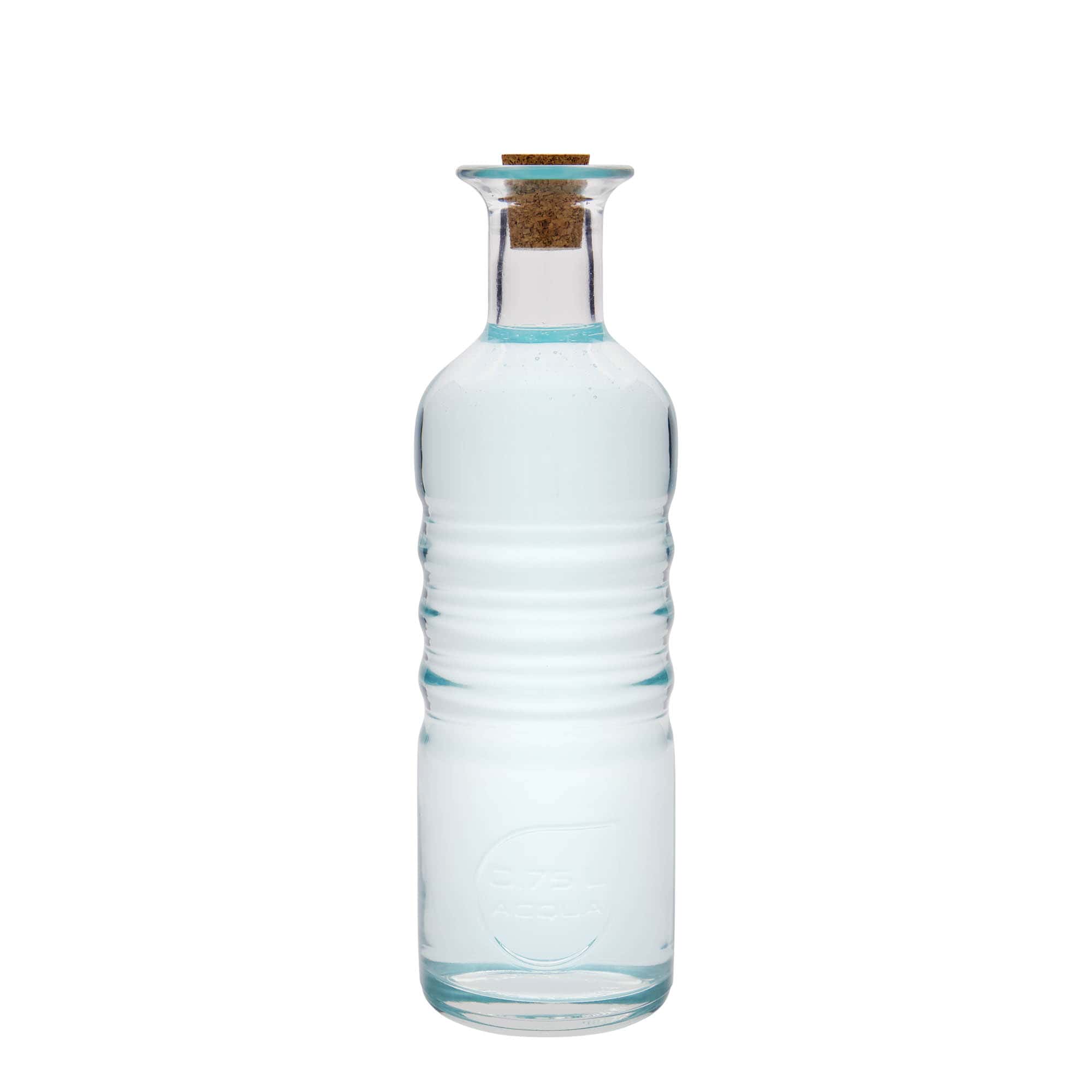 750 ml steklenica 'Optima Acqua', odprtina: pluta
