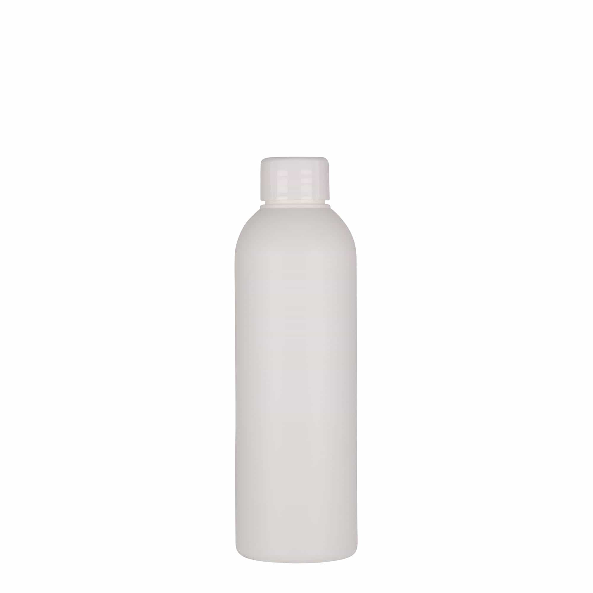 200 ml plastična steklenica 'Tuffy', HDPE, bela, odprtina: 24/410