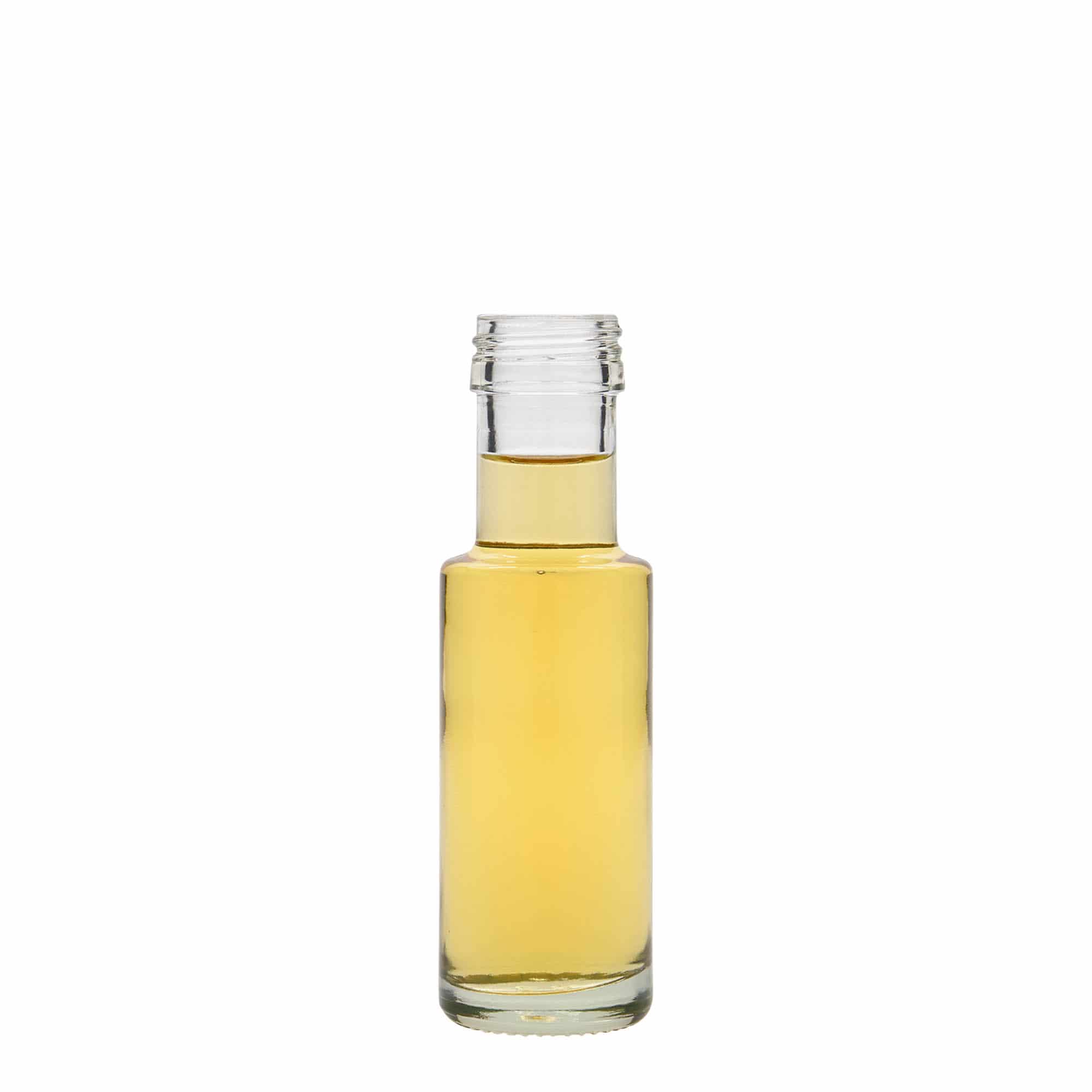 100 ml steklena steklenica »Dorica«, ustje: PP 31,5
