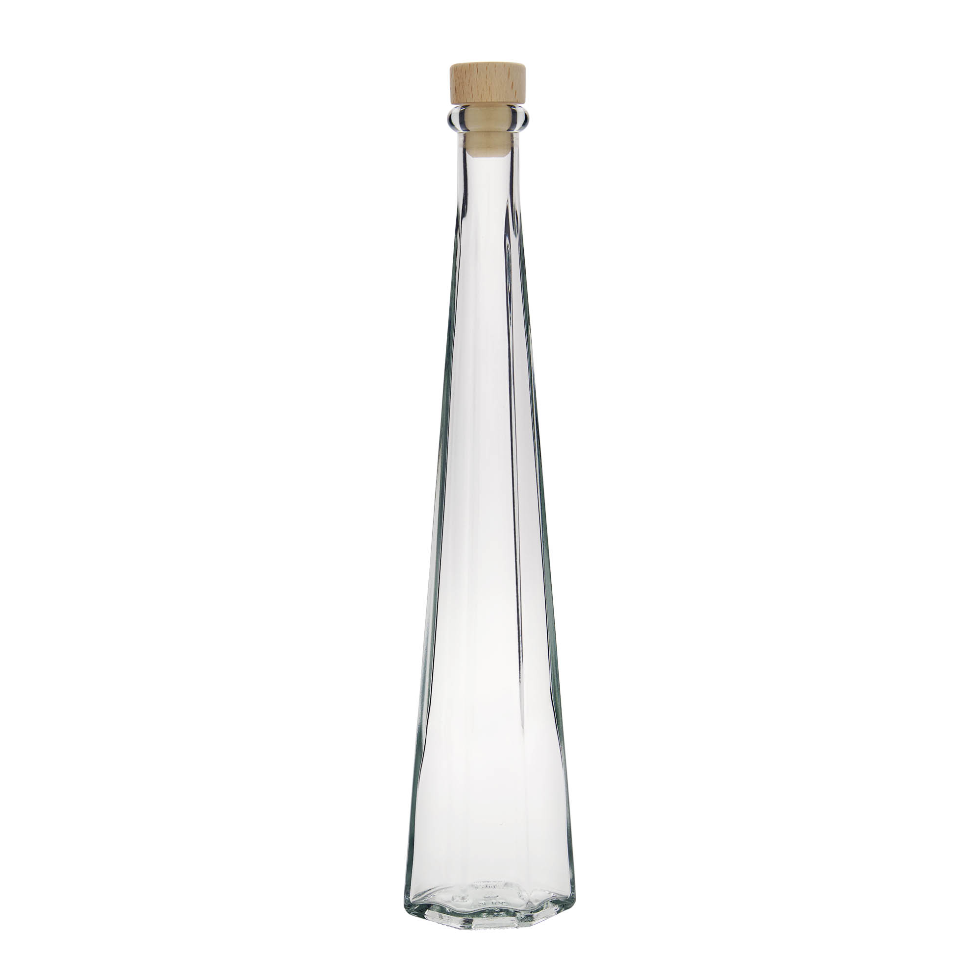 200 ml steklenica 'Dama Sexta', šestkotna, odprtina: zamašek 200 ml steklenica 'Dama Sexta', šestkotna, odprtina: zamašek