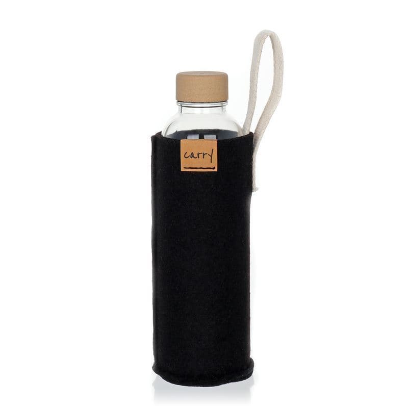 CARRY Sleeve, tekstil, črna