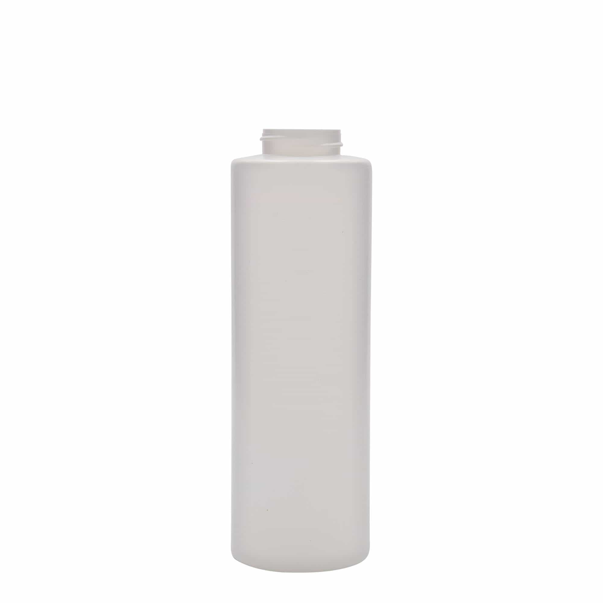 500 ml steklenička za omako, LDPE plastika, bela, odprtina: 38/400
