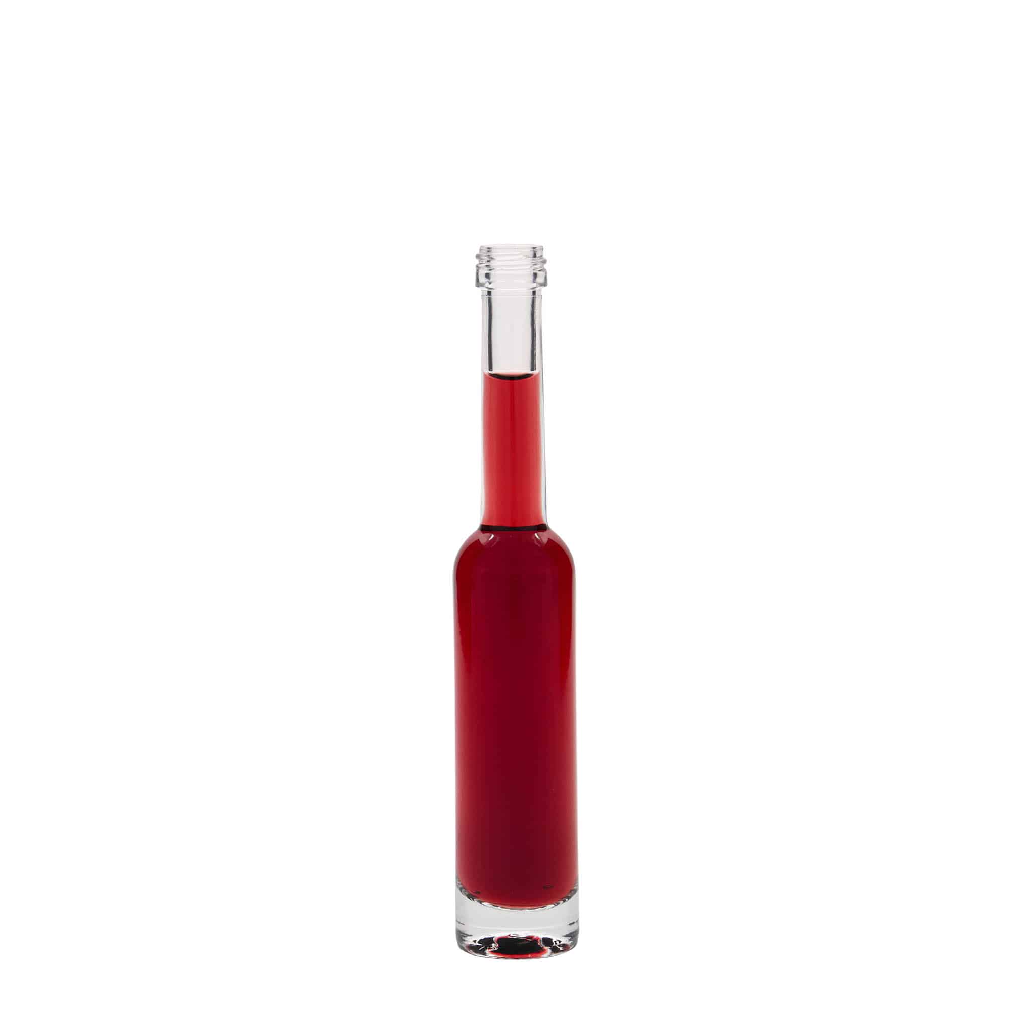 40 ml steklena steklenica »Platina«, ustje: PP 18