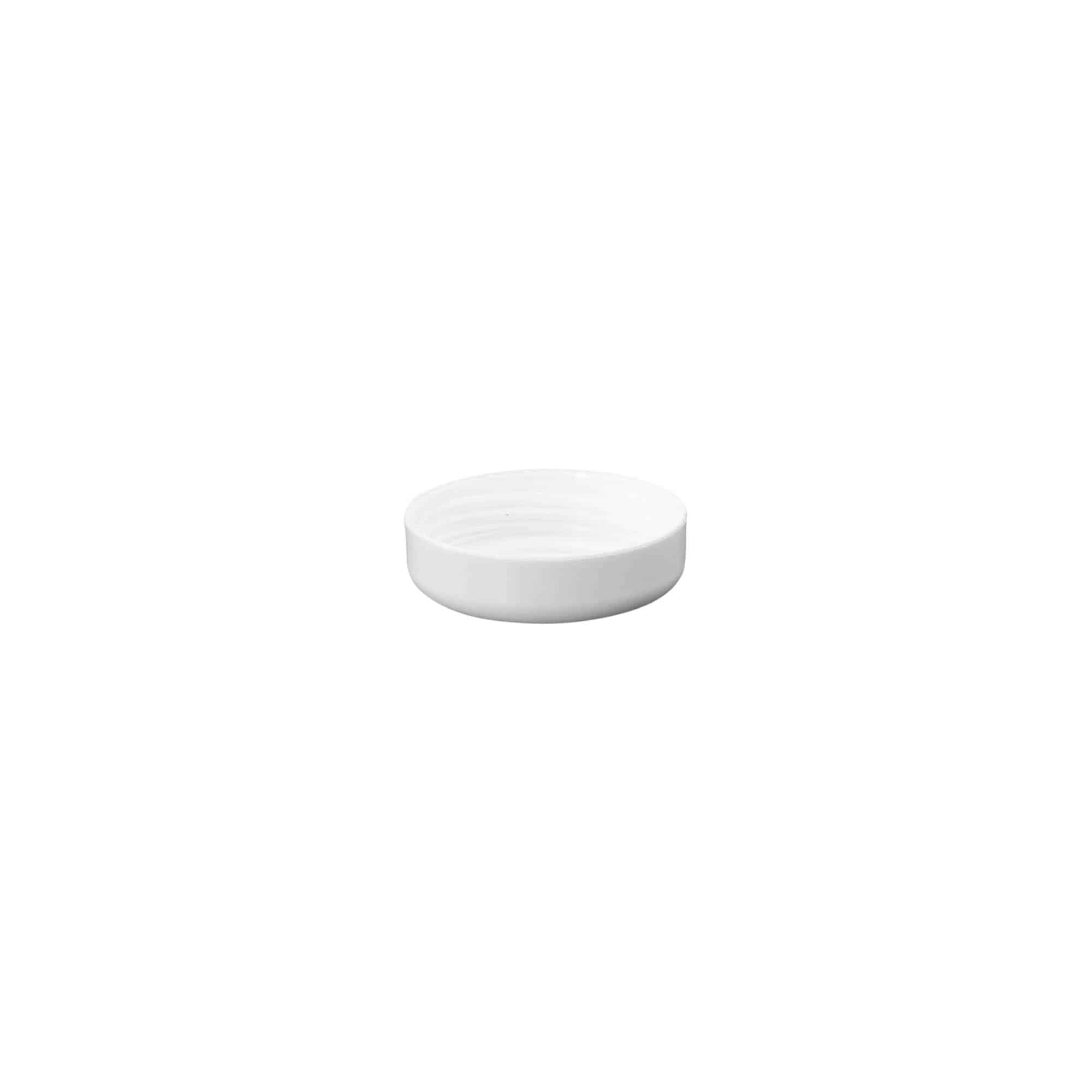 Navojni zamašek za 5 ml »Bianca«, plastika PP, bela Navojni zamašek za 5 ml »Bianca«, plastika PP, bela