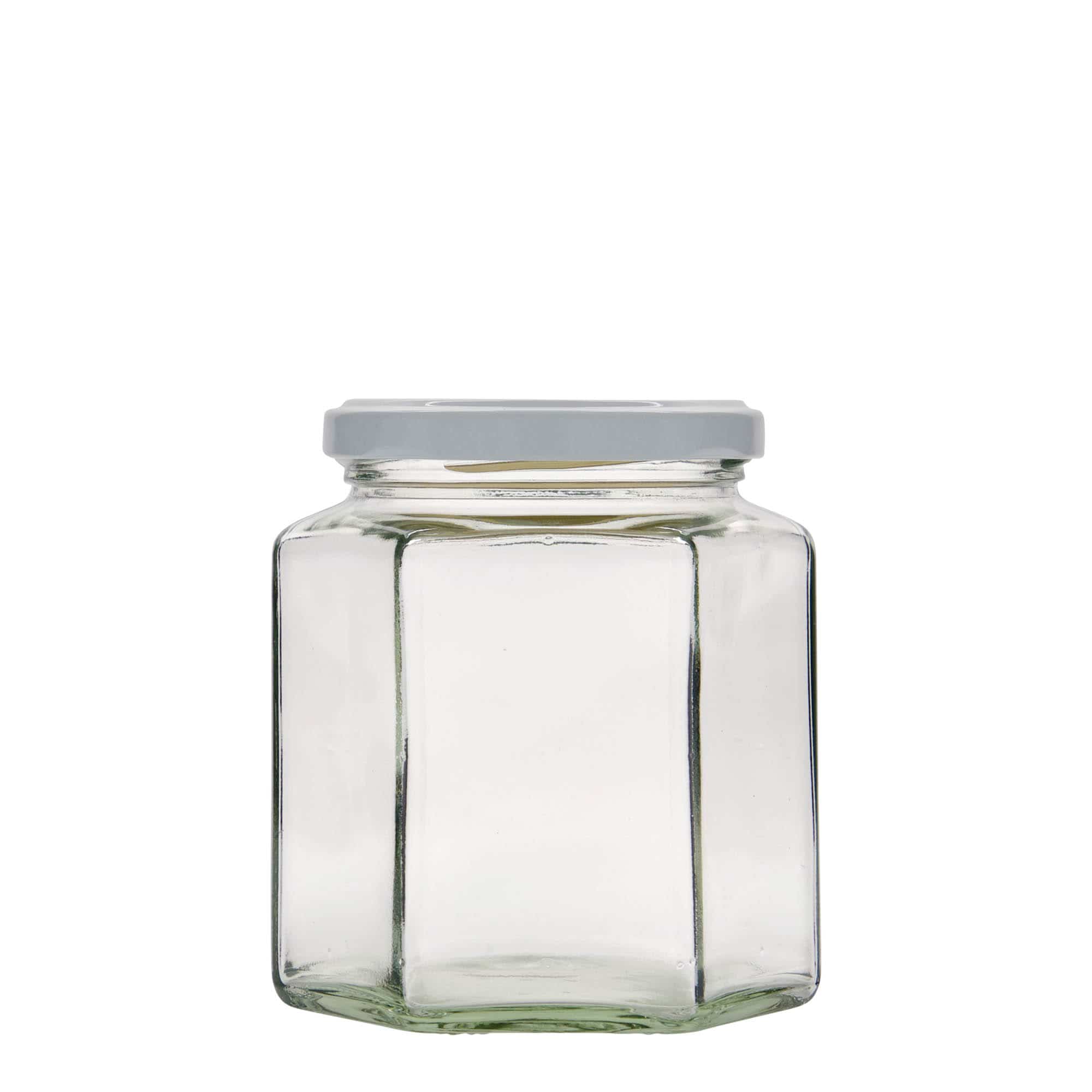 390 ml šestkotna steklenica, ustje: Twist-Off (TO 70)
