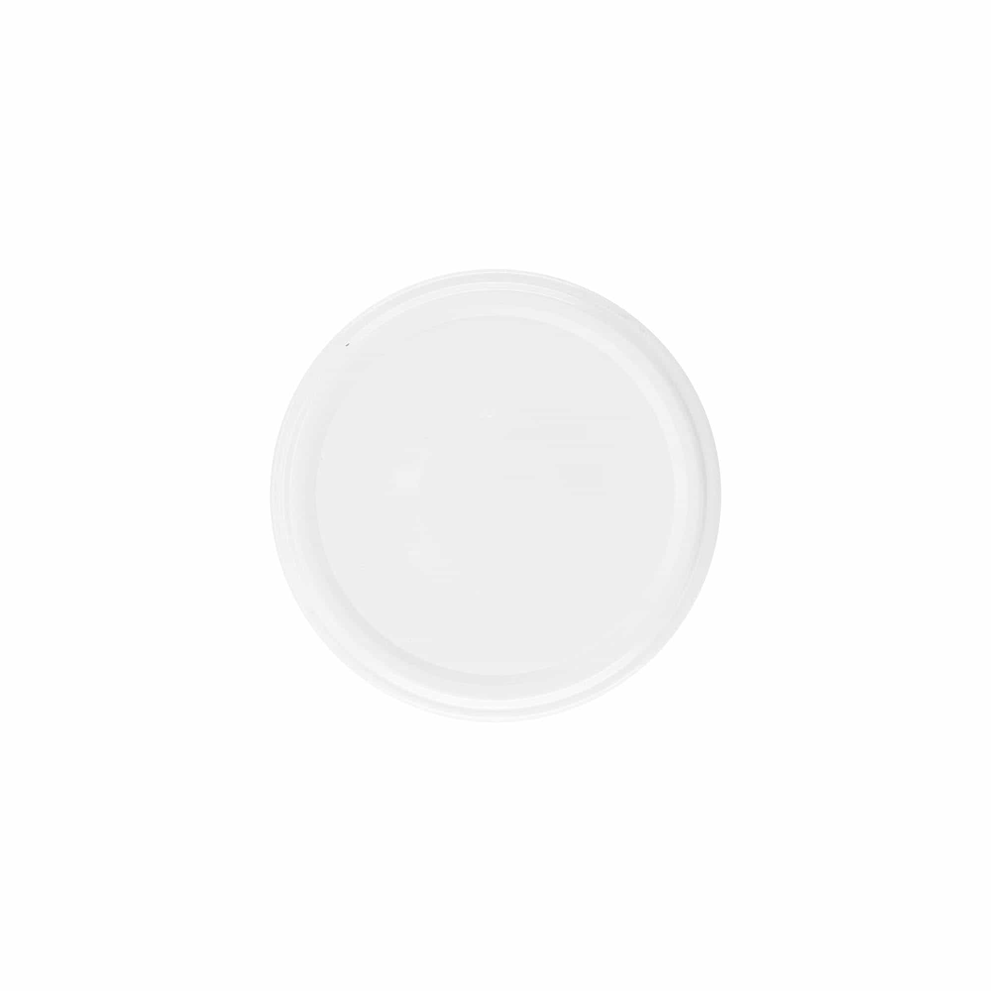 Twist-Off pokrovček, bel pločevinast, bel, za odprtino: TO 70
