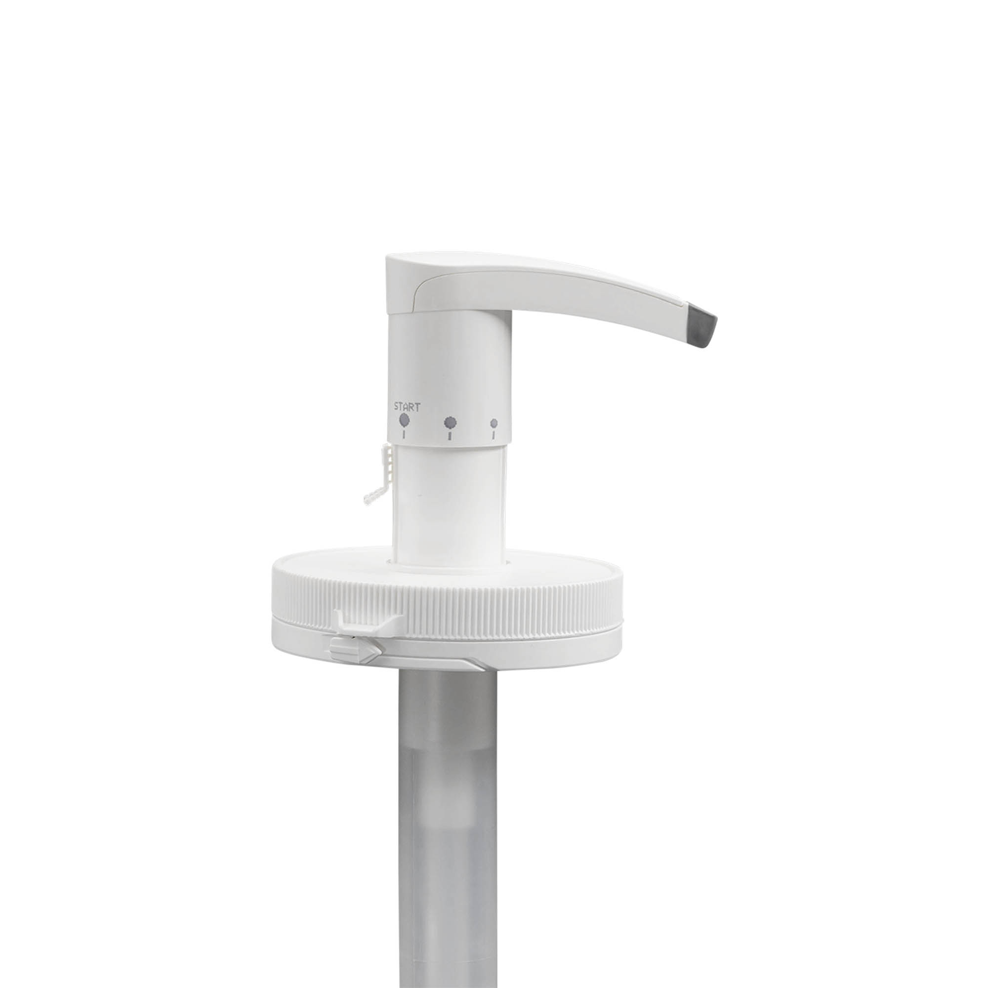 Dozirna črpalka za 655 ml 'Securibox', PE-plastika, bela, za odprtino: navojni zamašek