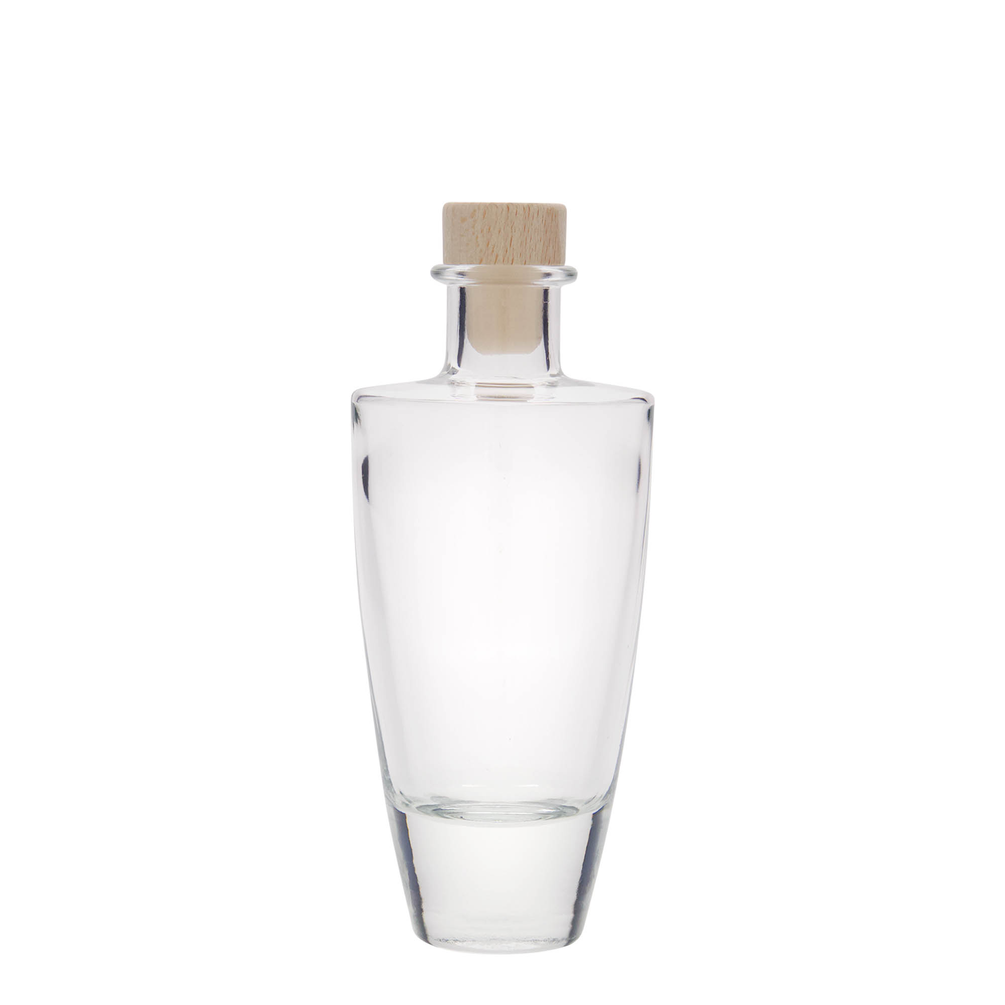 200 ml steklenica 'Vanessa', ovalna, odprtina: plutovinasta