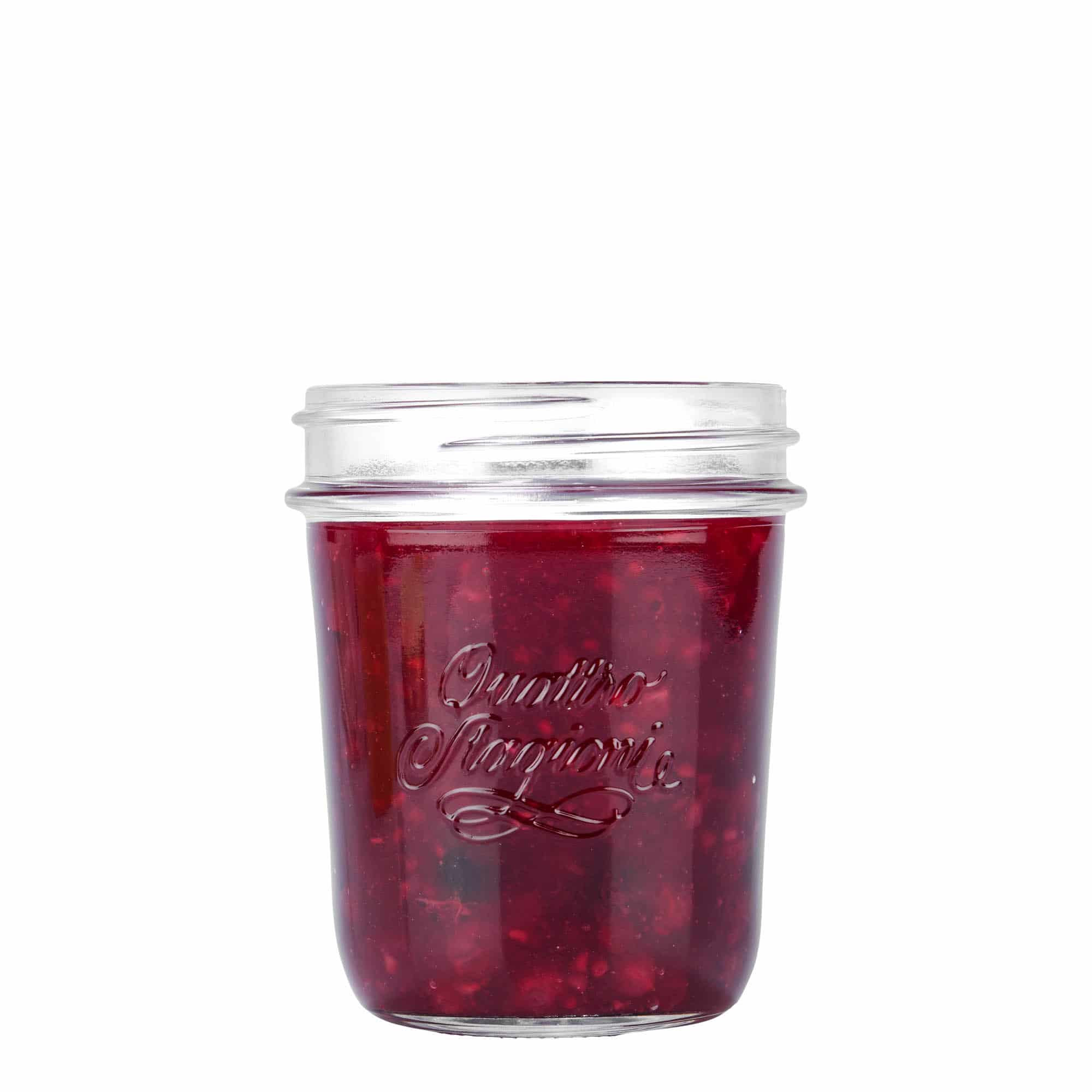 320 ml stekleni kozarec »Quattro Stagioni Terrina«, ustje: navojni zamašek