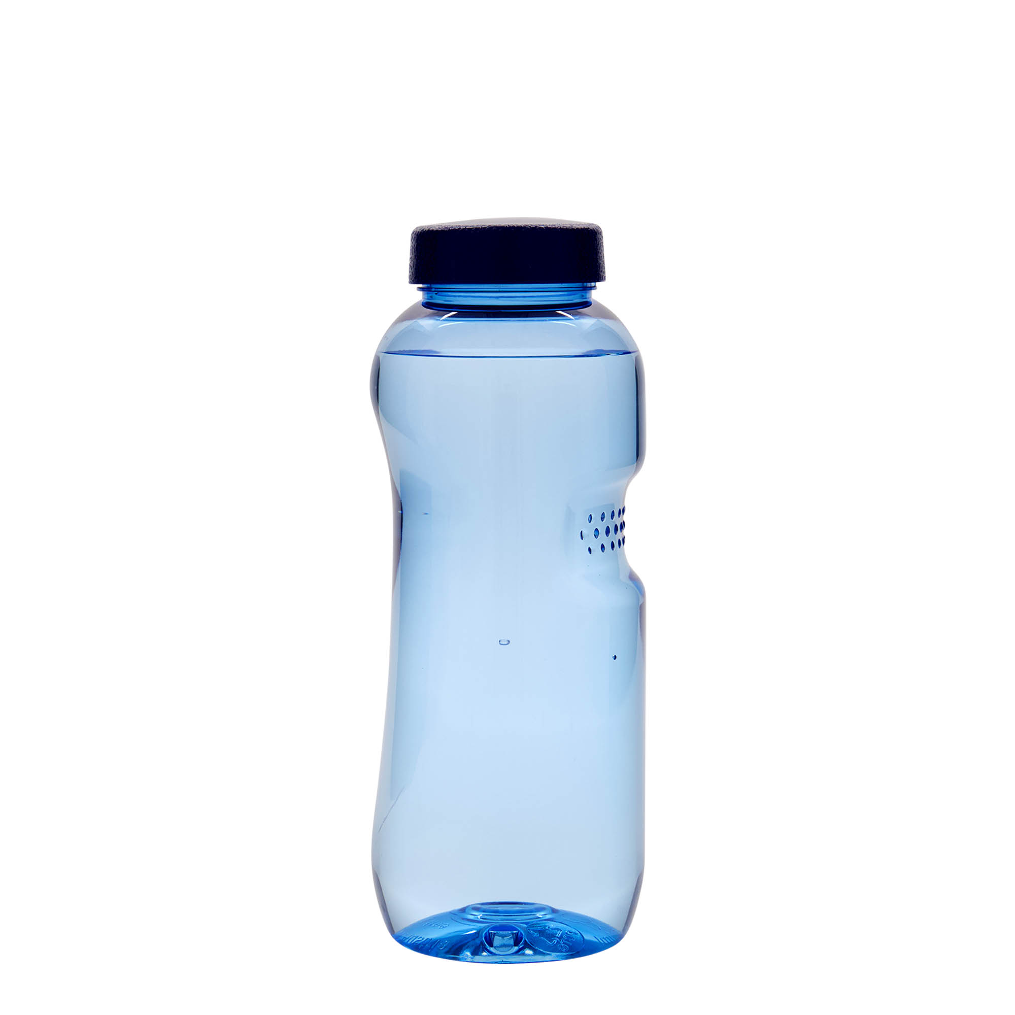 500 ml PET-plastična steklenica za pitje 'Kavodrink', plastika, modra