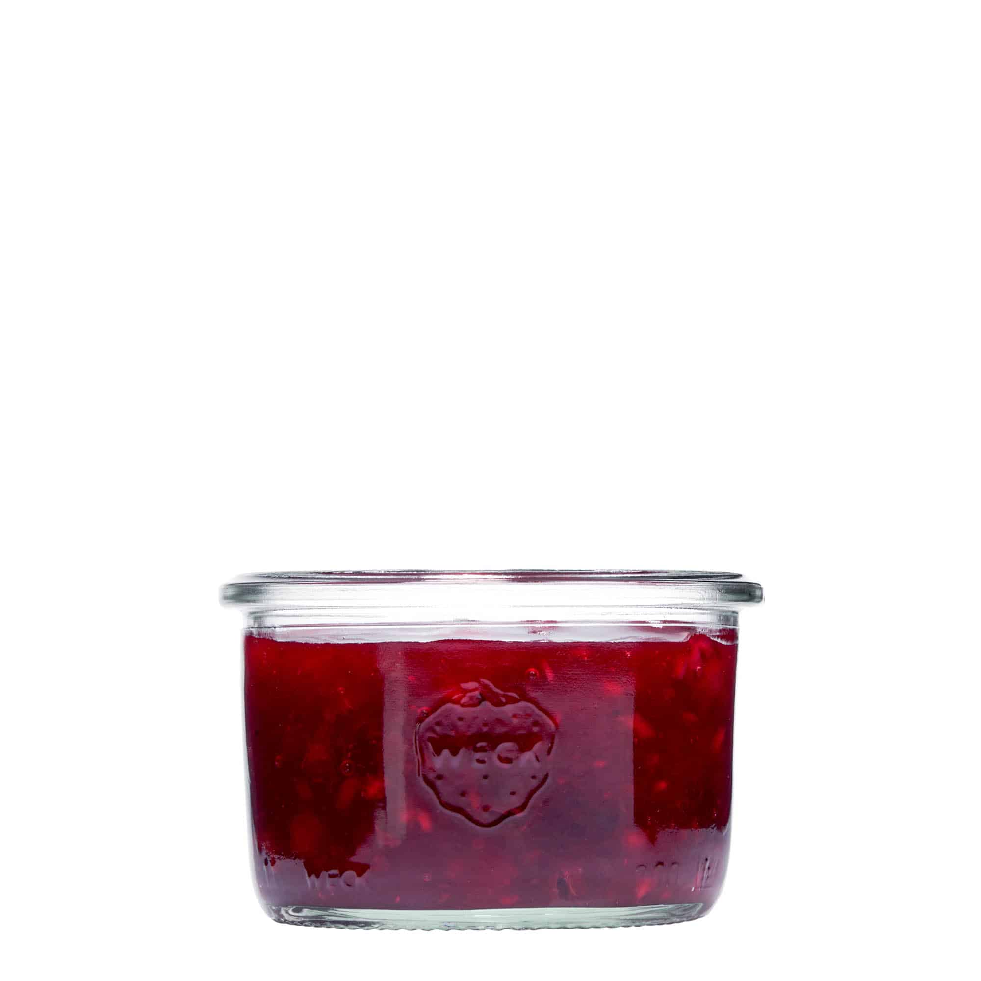 200 ml stekleni kozarec WECK, ustje: Okrogel rob