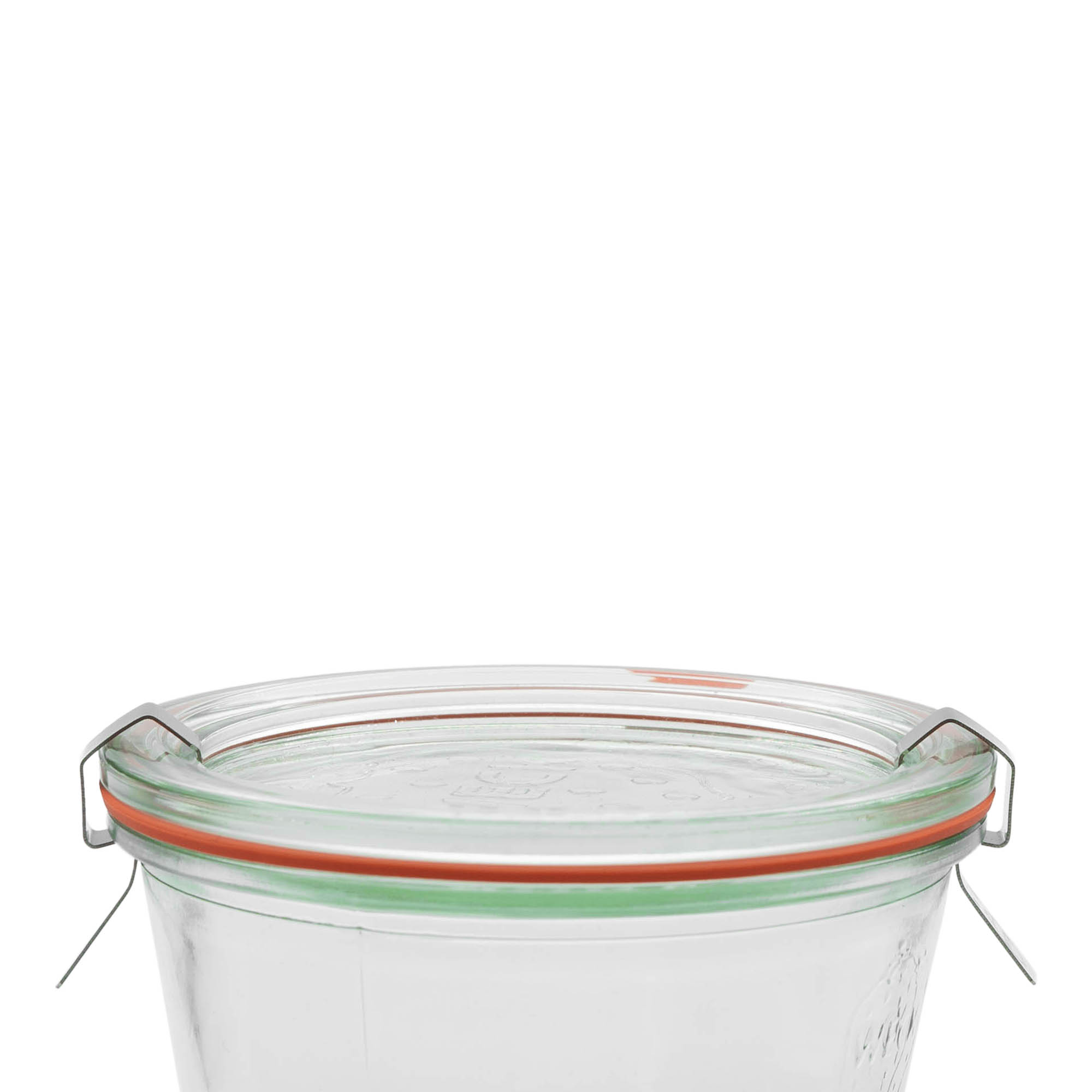 WECK sponka #, nerjaveče jeklo, srebrna WECK sponka #, nerjaveče jeklo, srebrna