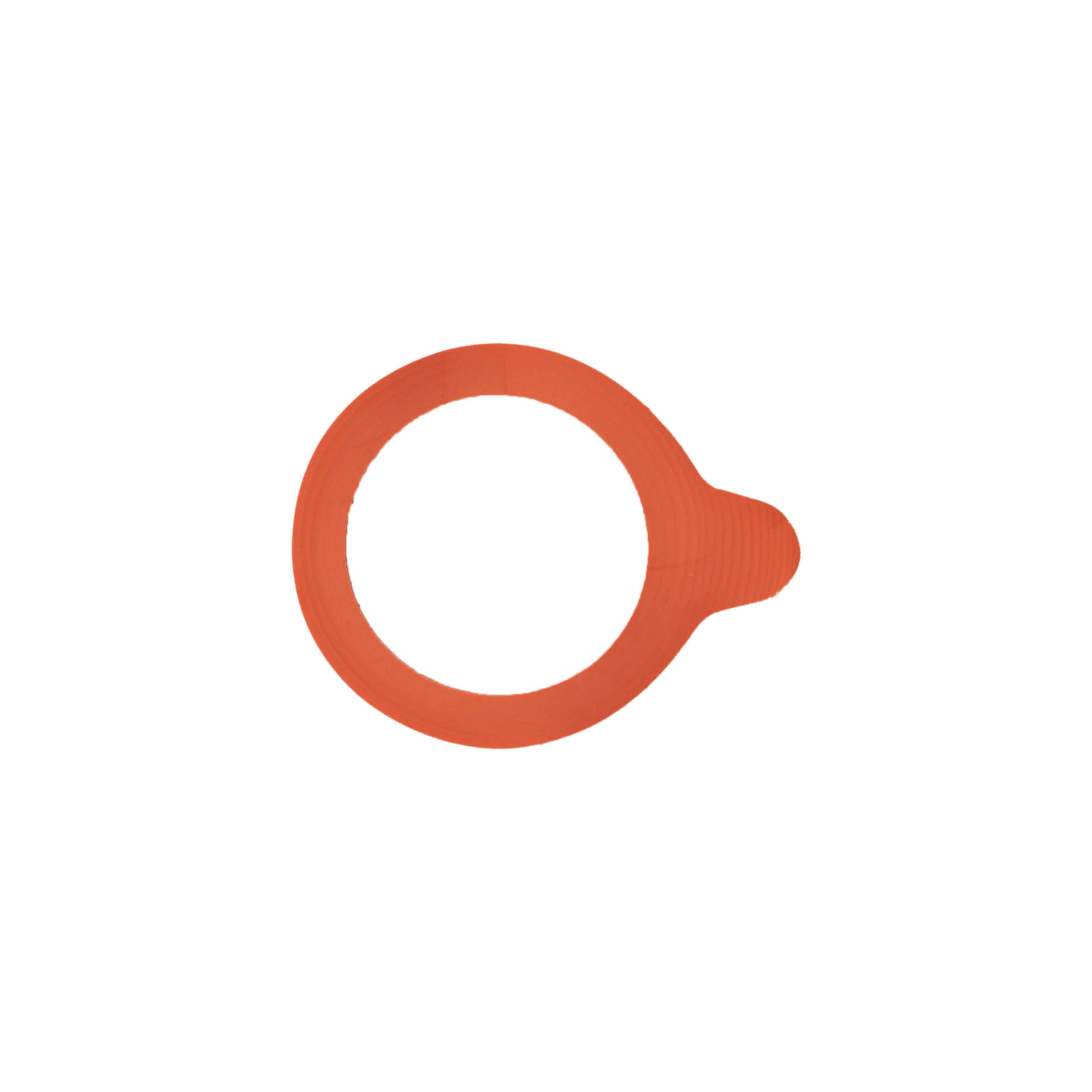 WECK-vrečični obroč RR40, rdeč, odprtina: okrogel rob