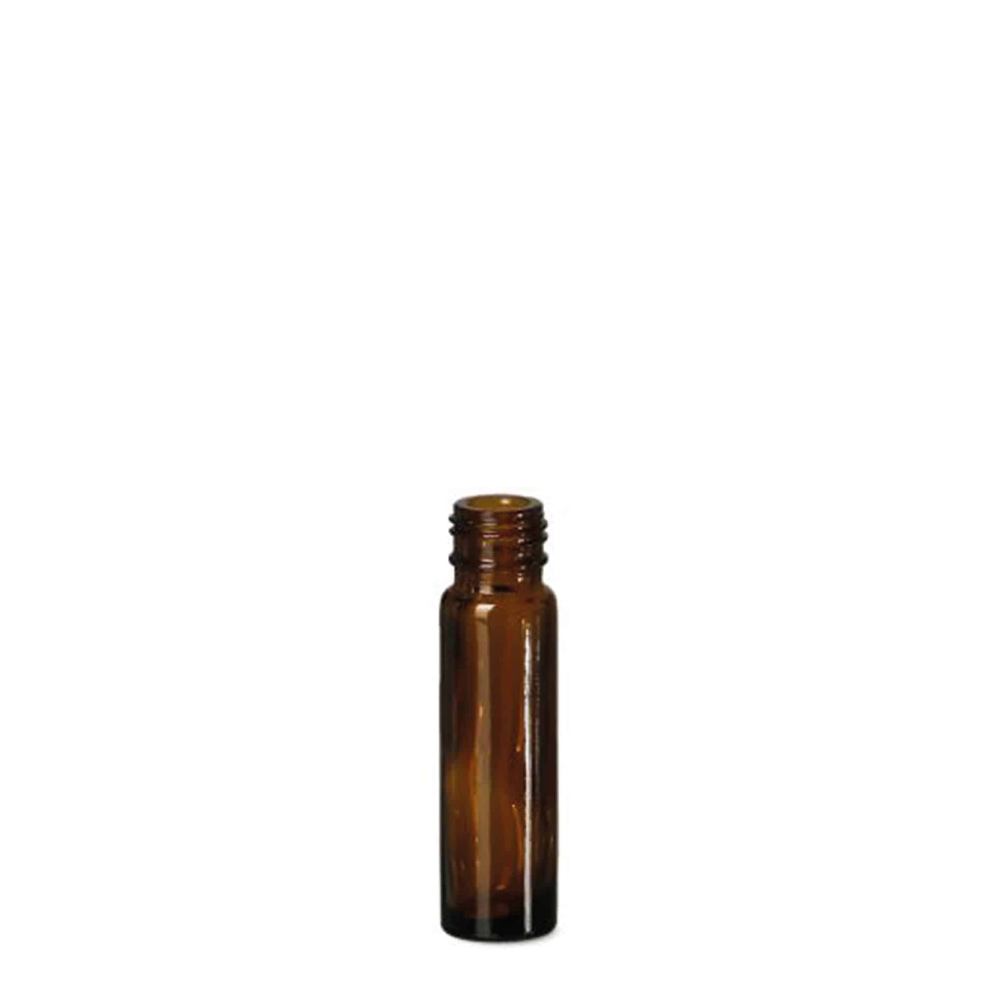 10 ml roll-on steklenička, steklo, rjava, grlo: navojni pokrov 10 ml roll-on steklenička, steklo, rjava, grlo: navojni pokrov
