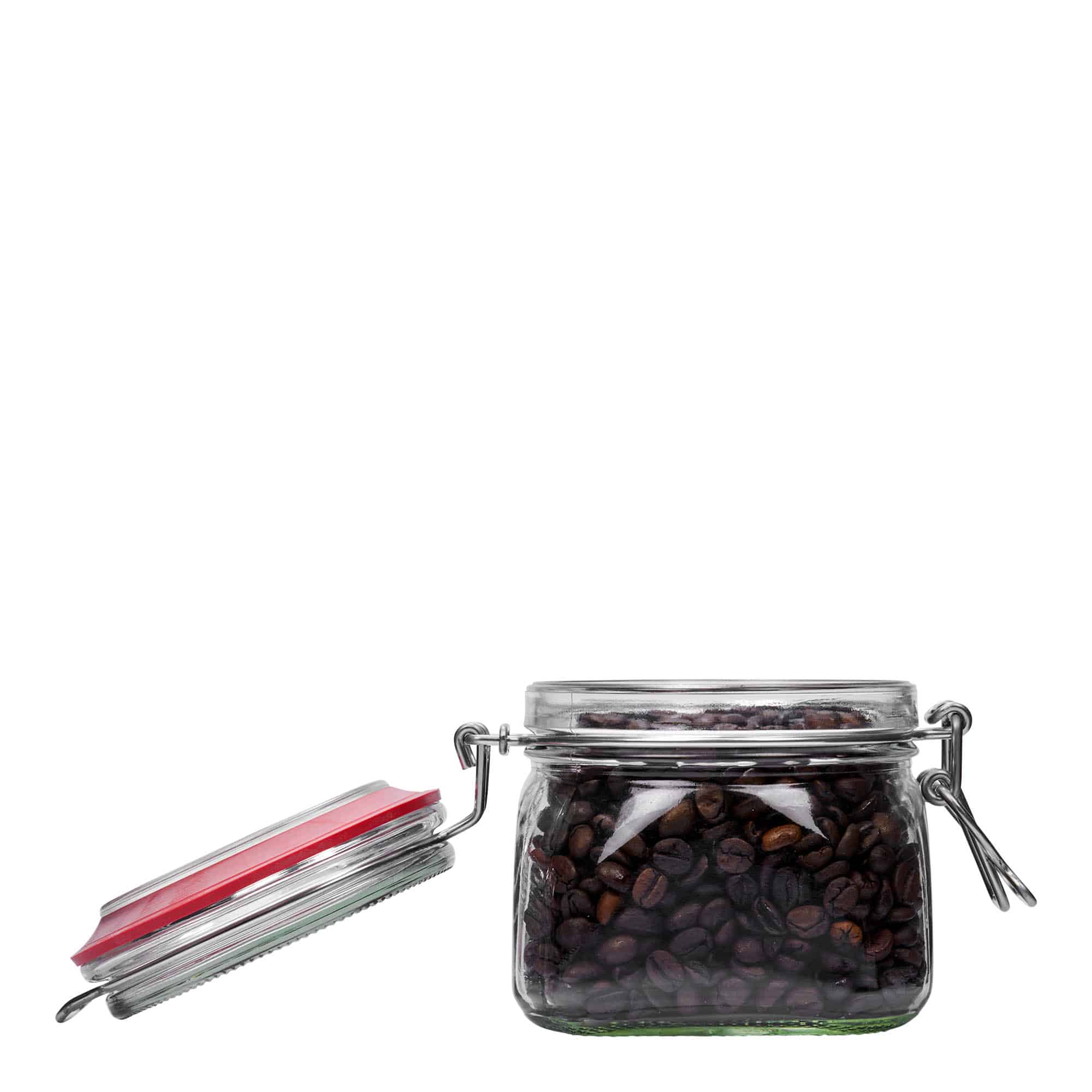 550 ml steklenica s sponko, kvadratna, odprtina: zapiranje s sponko 550 ml steklenica s sponko, kvadratna, odprtina: zapiranje s sponko