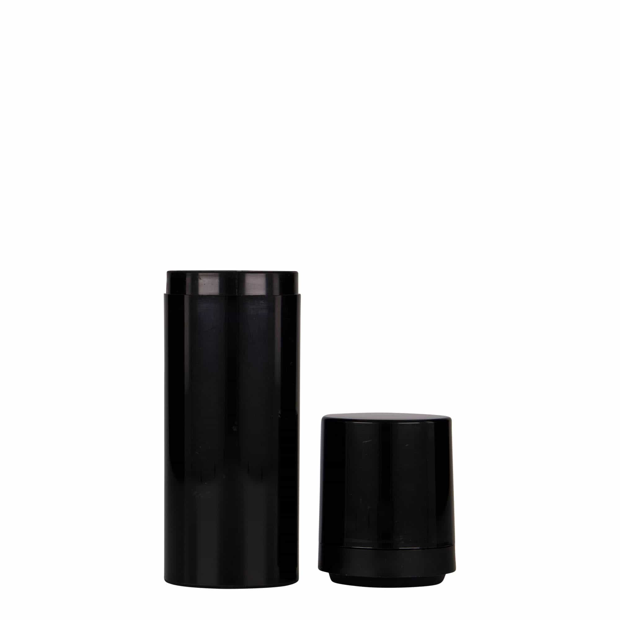 50 ml brezzračni dozirnik »Mezzo«, plastika PP, črna