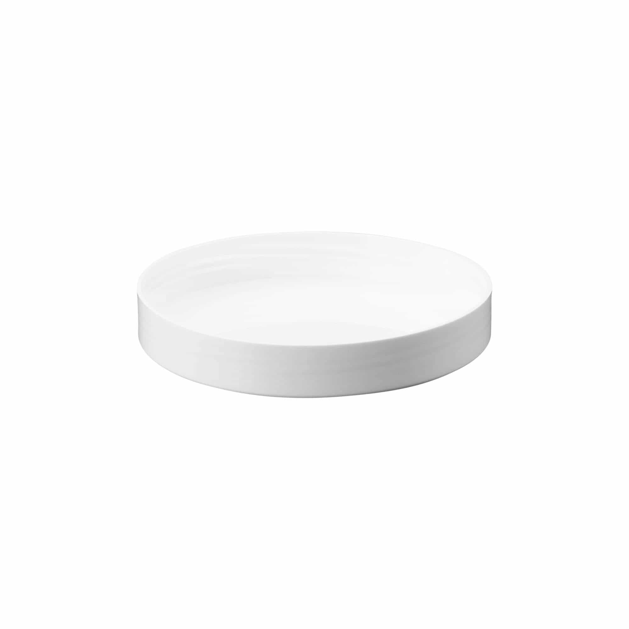 Navojni zamašek »White Line« 250 ml, plastika PP, bela