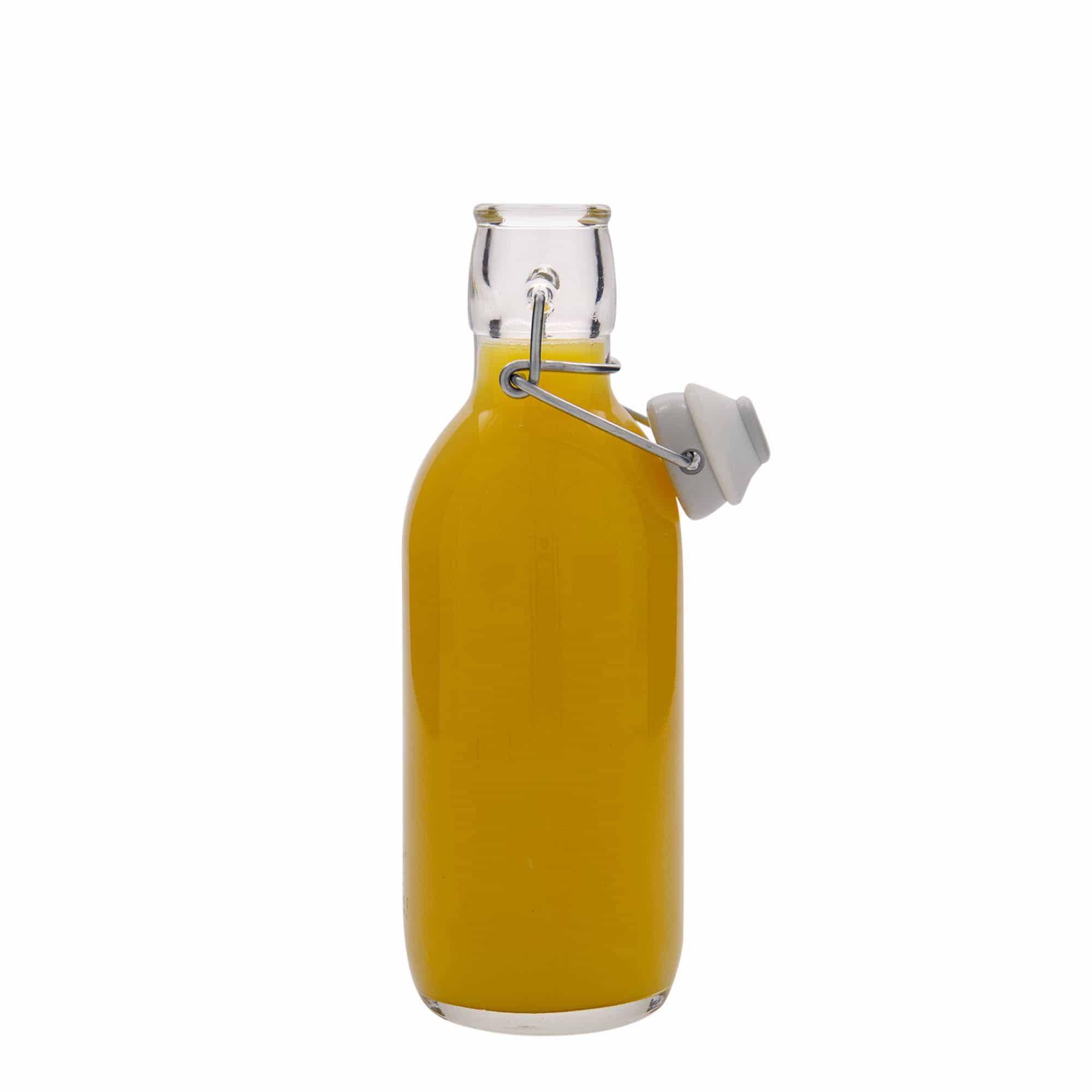 500 ml steklena steklenica »Emilia«, ustje: zamašek s tesnilom