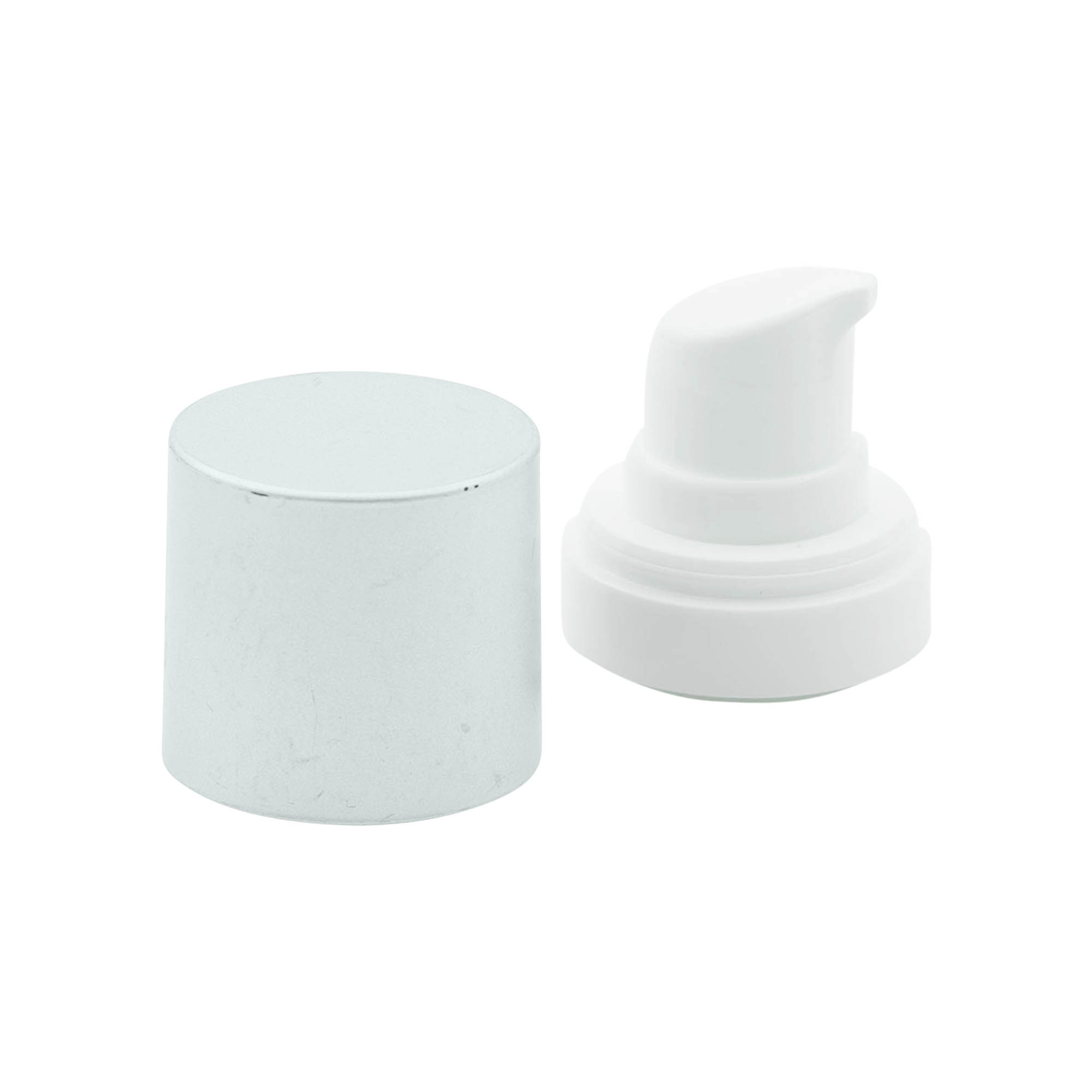 Brezzračni razpršilni čep 'Micro', PP-plastika, srebrne barve